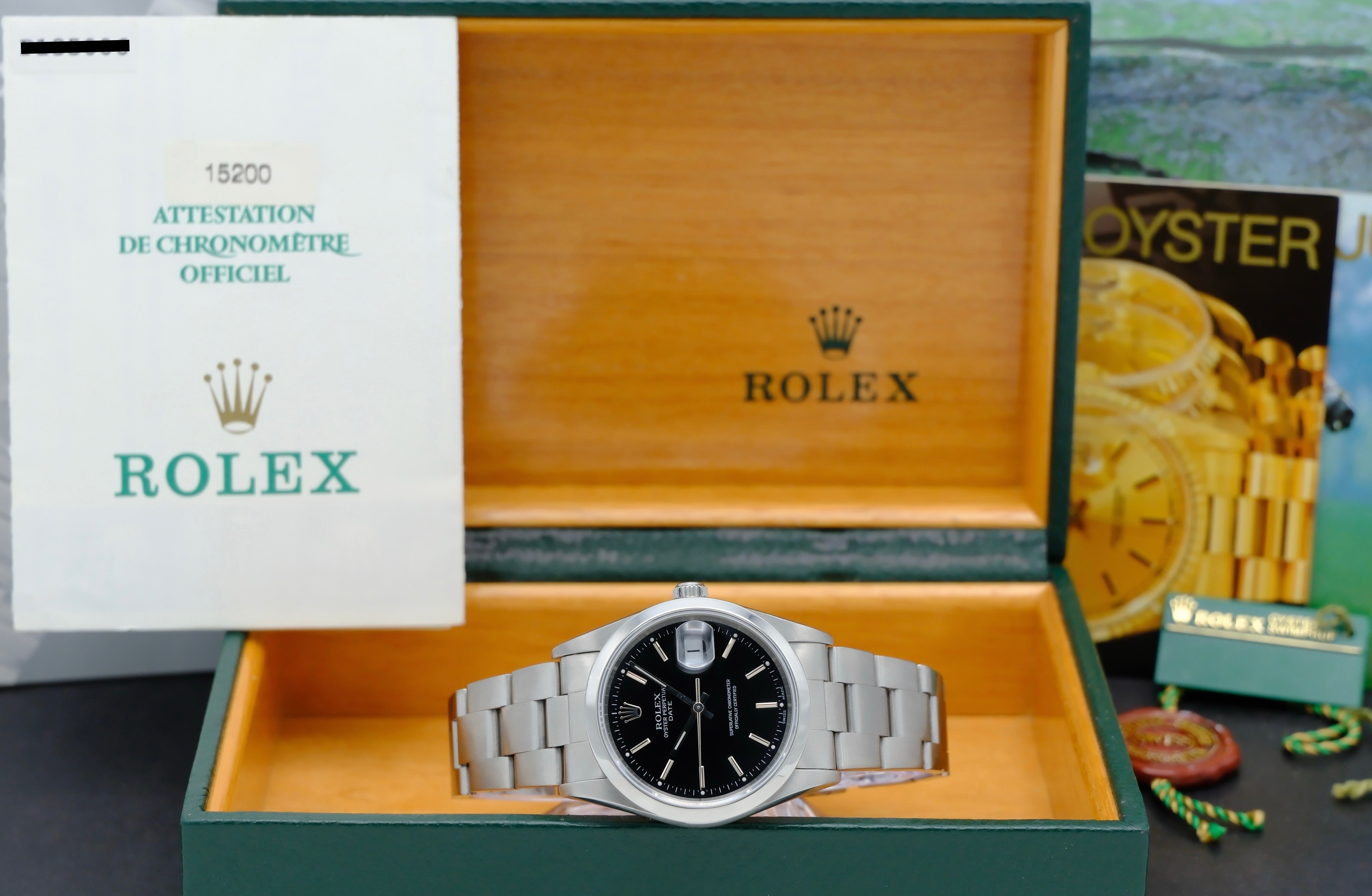 Rolex Oyster Perpetual Date 15200 - 2000 - Rolex horloge - Rolex kopen - Rolex heren horloge - Trophies Watches