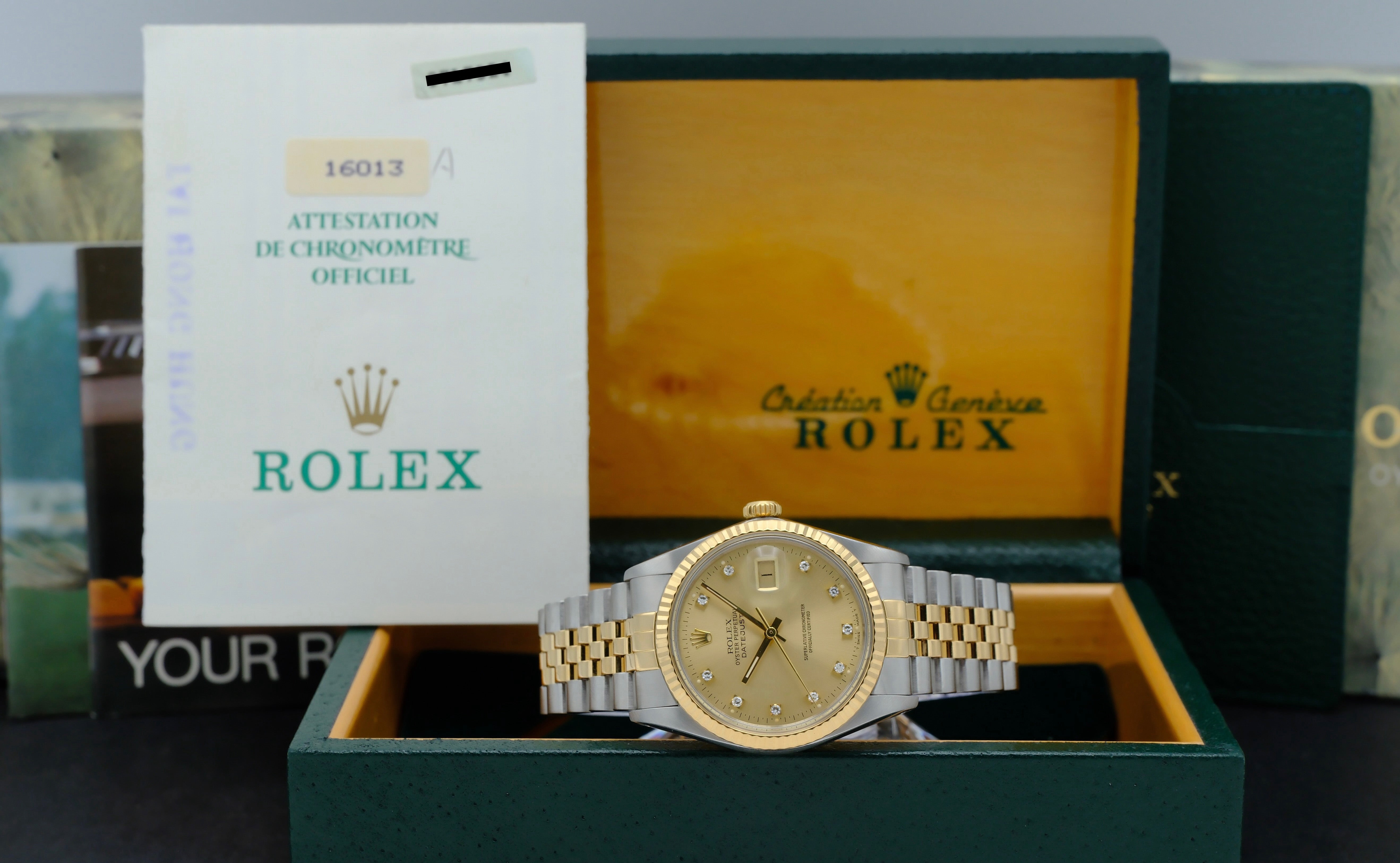 Rolex Datejust 16013G - 1987 - Rolex horloge - Rolex kopen - Rolex heren horloge - Trophies Watches