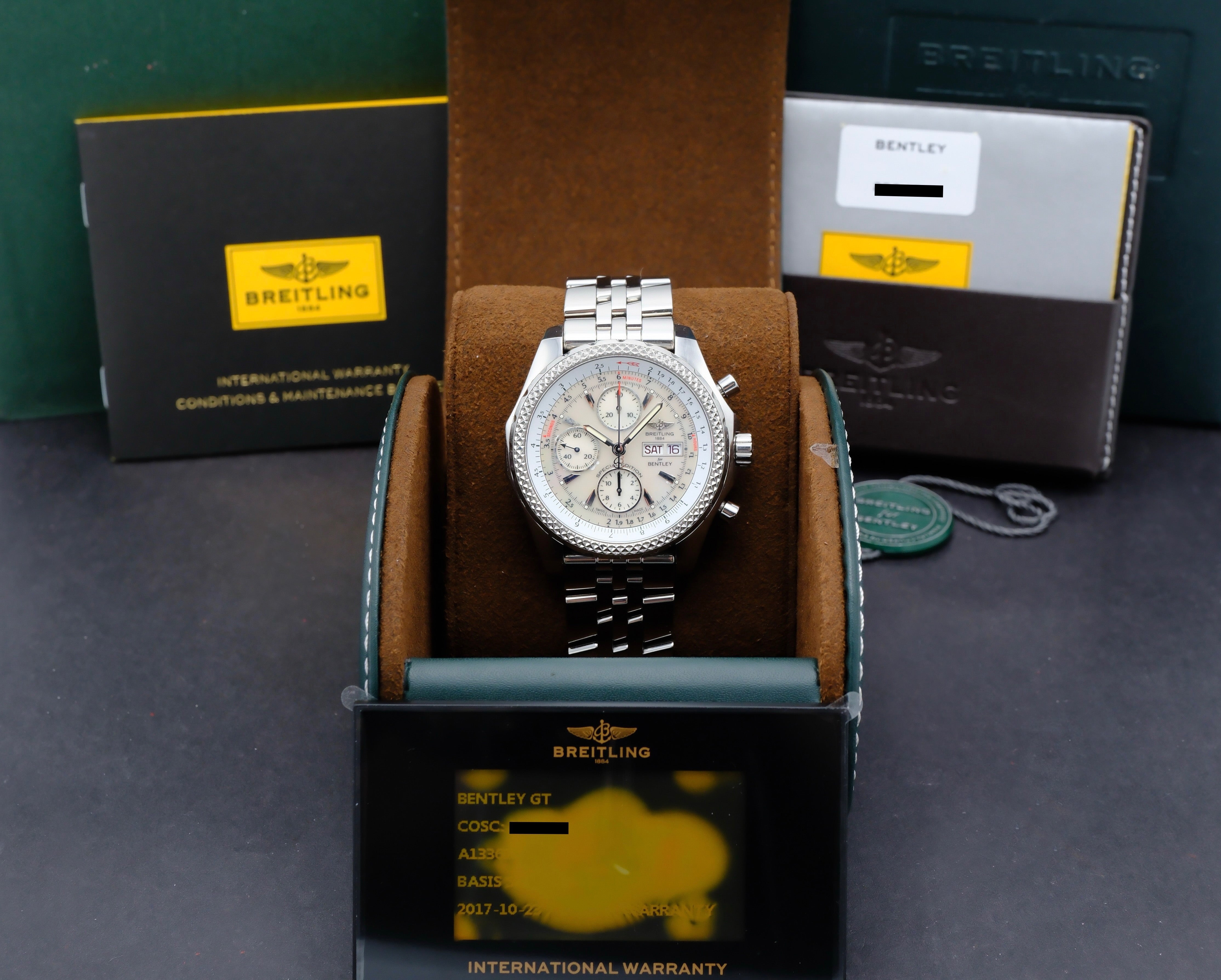 Breitling Bentley GT A13362 - 2017 - Breitling horloge - Breitling kopen - Breitling heren horloge - Trophies Watches