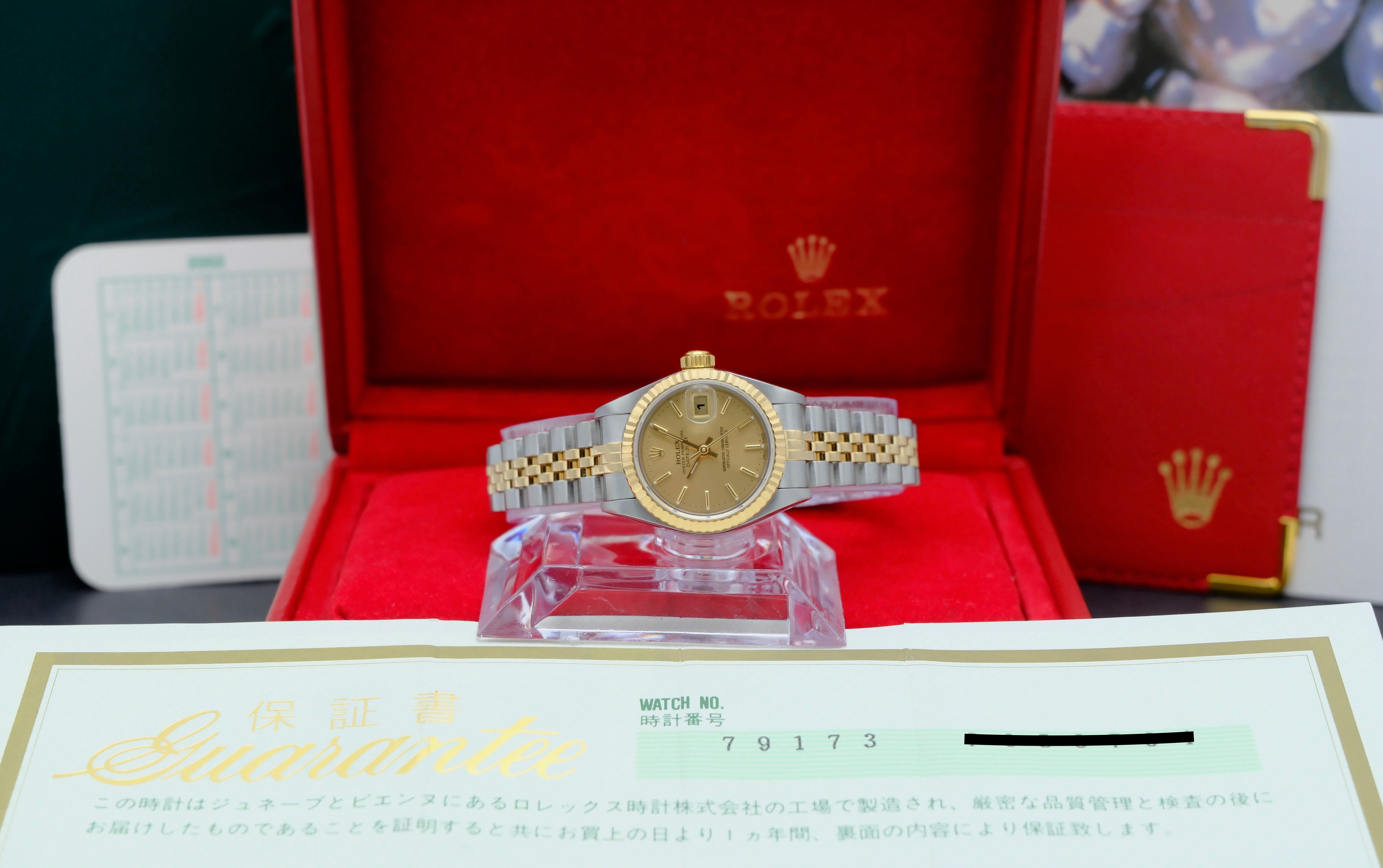 Rolex Lady-Datejust 79173 - 2002 - Rolex horloge - Rolex kopen - Rolex dames horloge - Trophies Watches