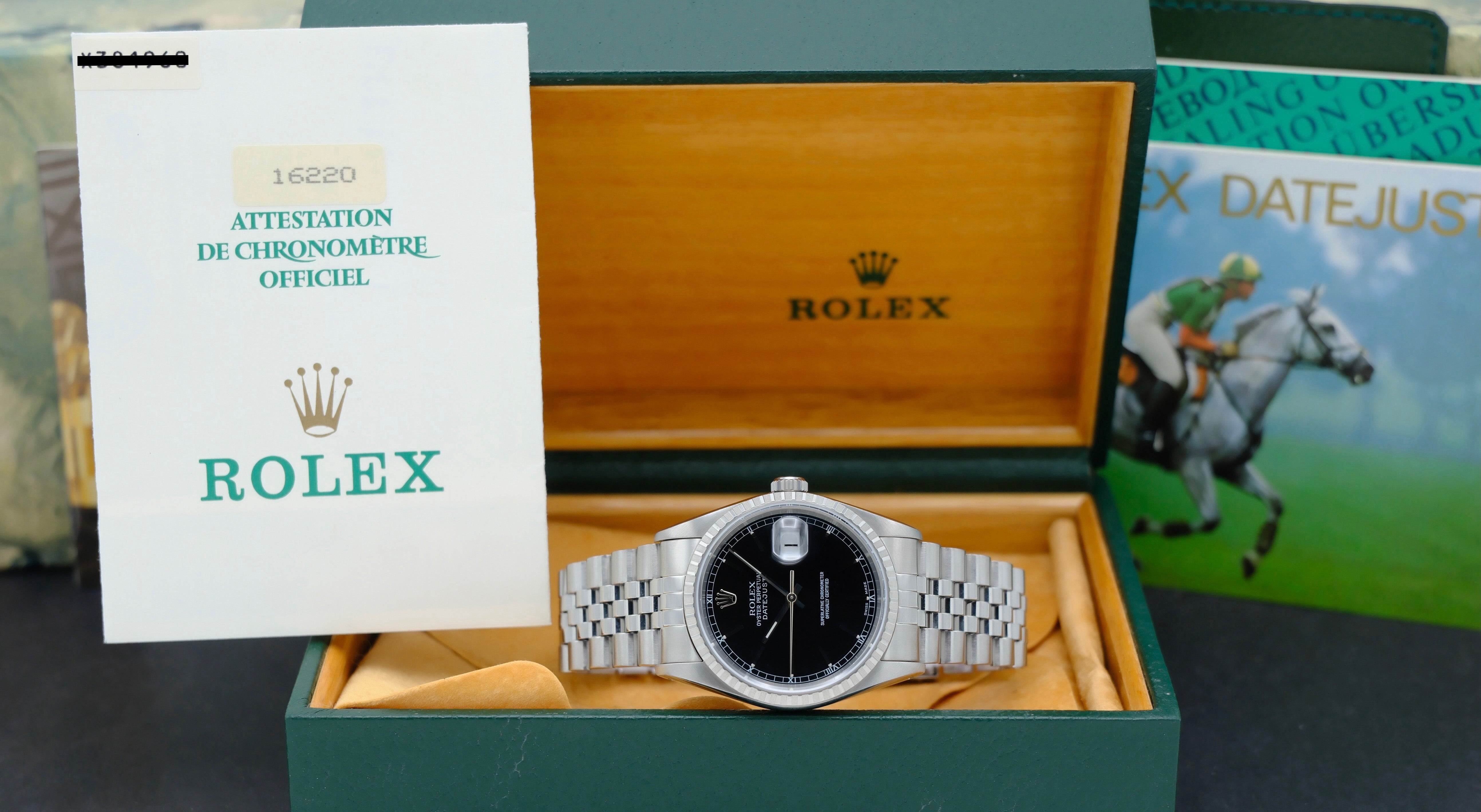 Rolex Datejust 16220 - 1992 - Rolex horloge - Rolex kopen - Rolex heren horloge - Trophies Watches