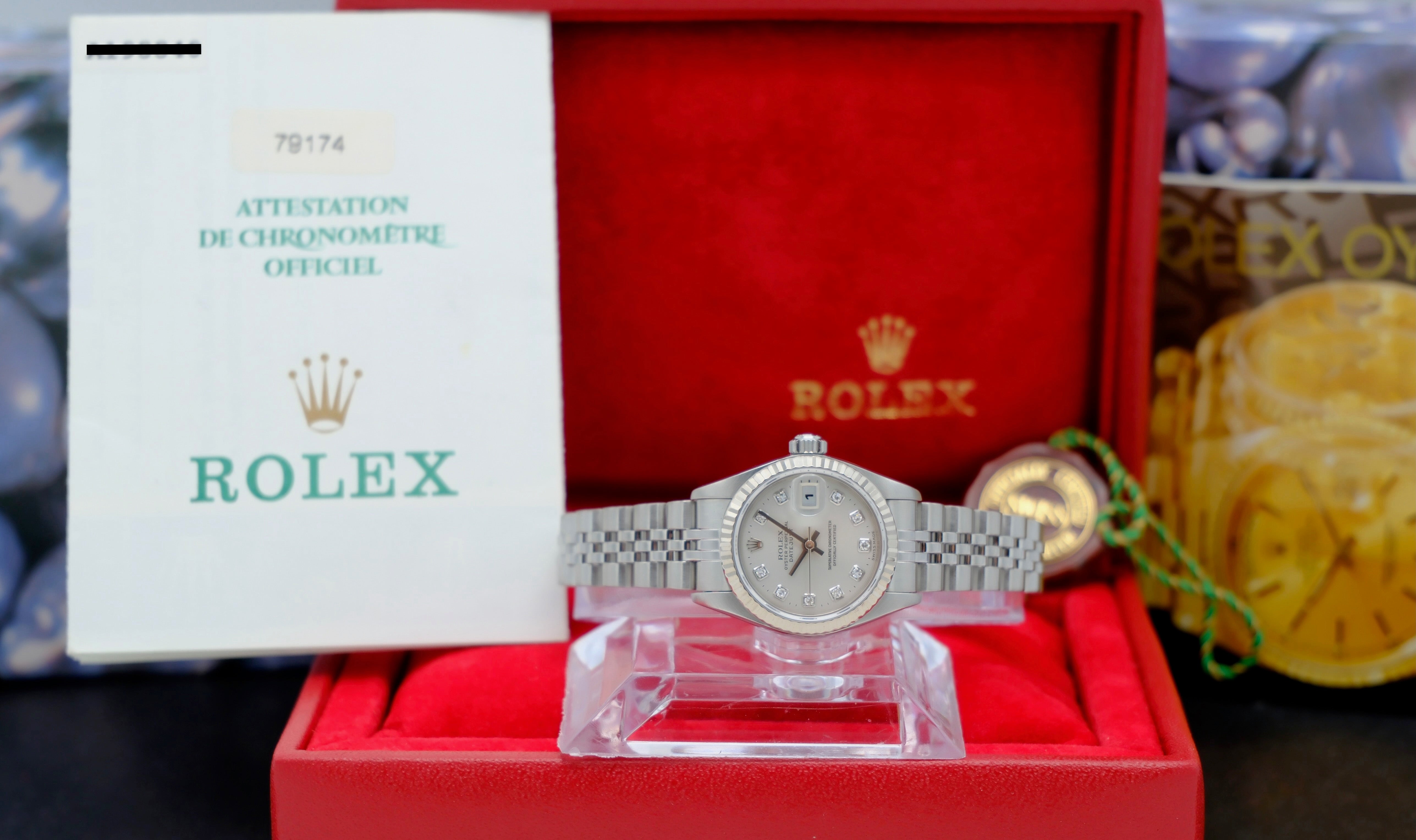 Rolex Oyster Perpetual Lady Datejust 79174G - 2000 - Rolex horloge - Rolex kopen - Rolex dames horloge - Trophies Watche