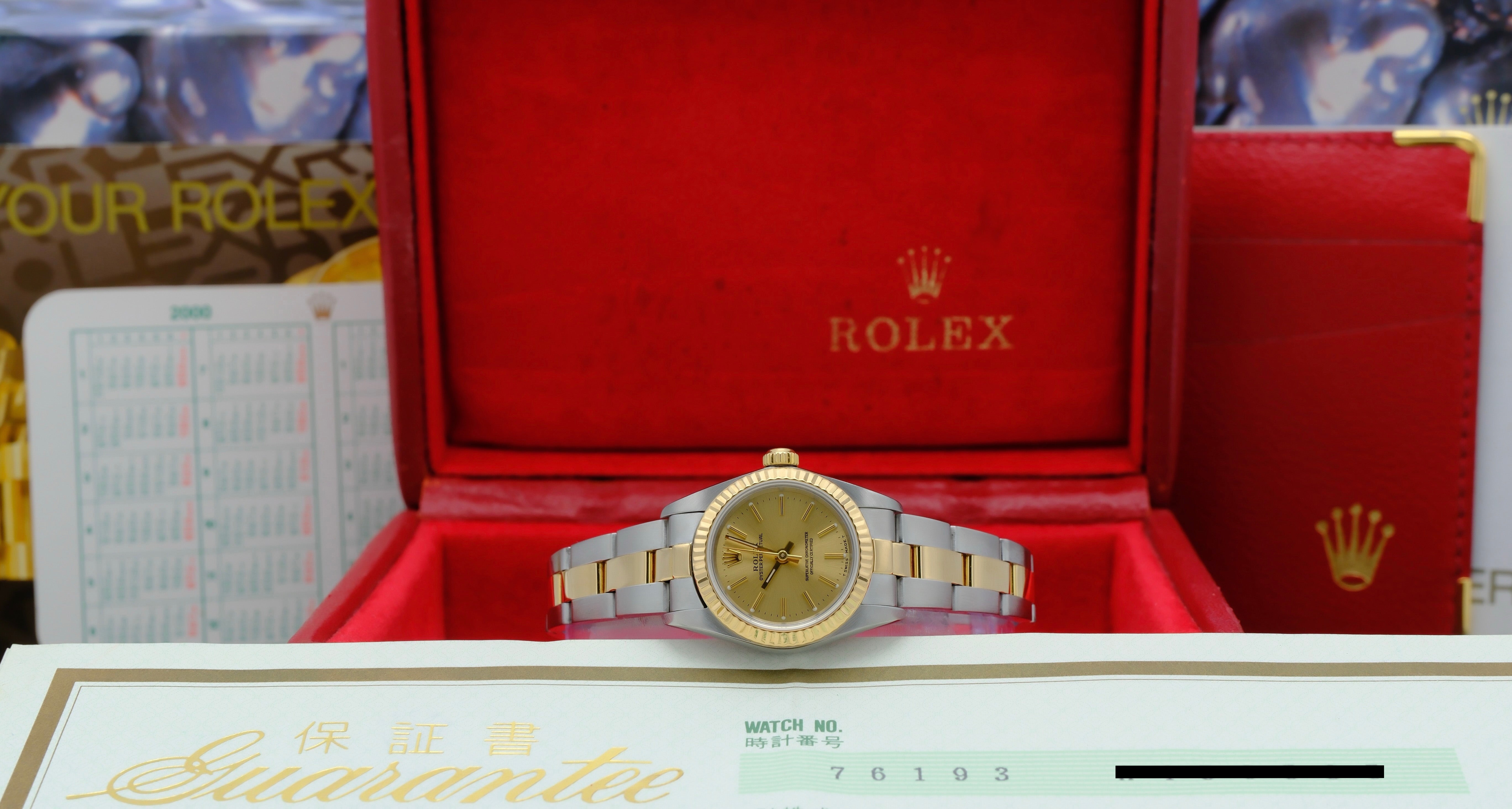 Rolex Lady 76193 - 2000 - Rolex horloge - Rolex kopen - Rolex dames horloge - Trophies Watches