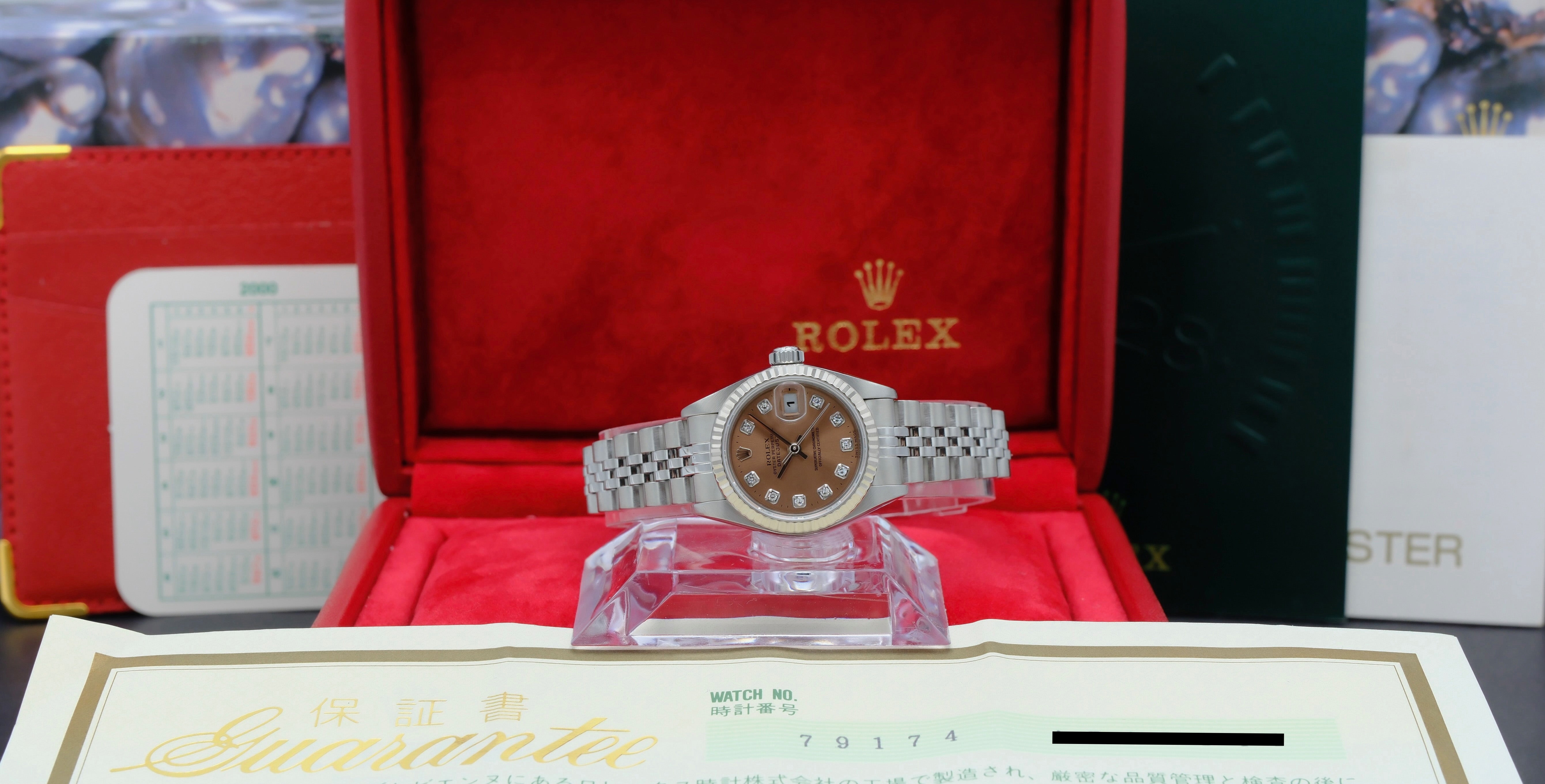 Rolex Oyster Perpetual Lady Datejust 79174G - 2000 - Rolex horloge - Rolex kopen - Rolex dames horloge - Trophies Watches