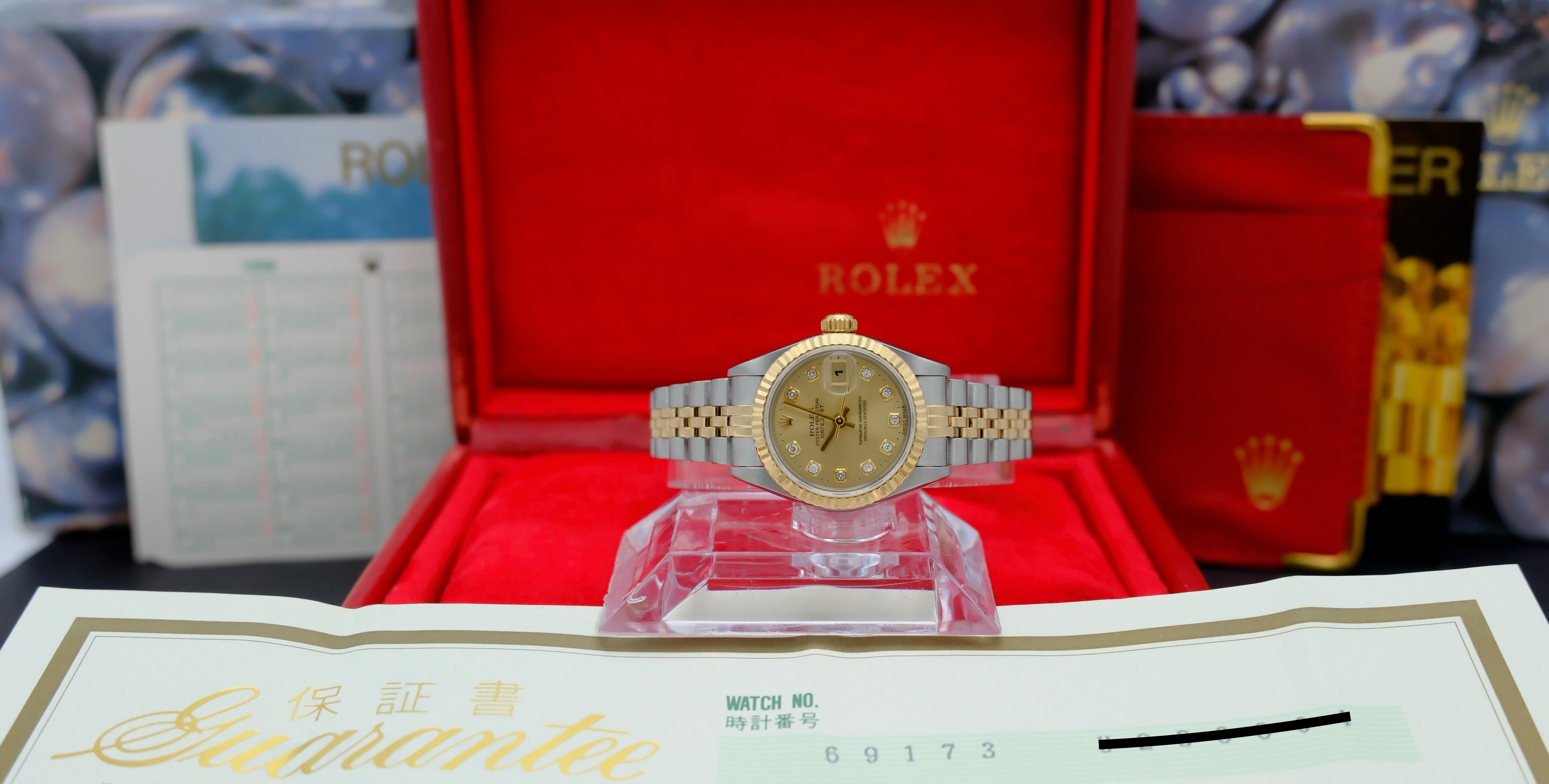 Rolex Lady-Datejust 69173G - 1998 - Rolex horloge - Rolex kopen - Rolex dames horloge - Trophies Watches