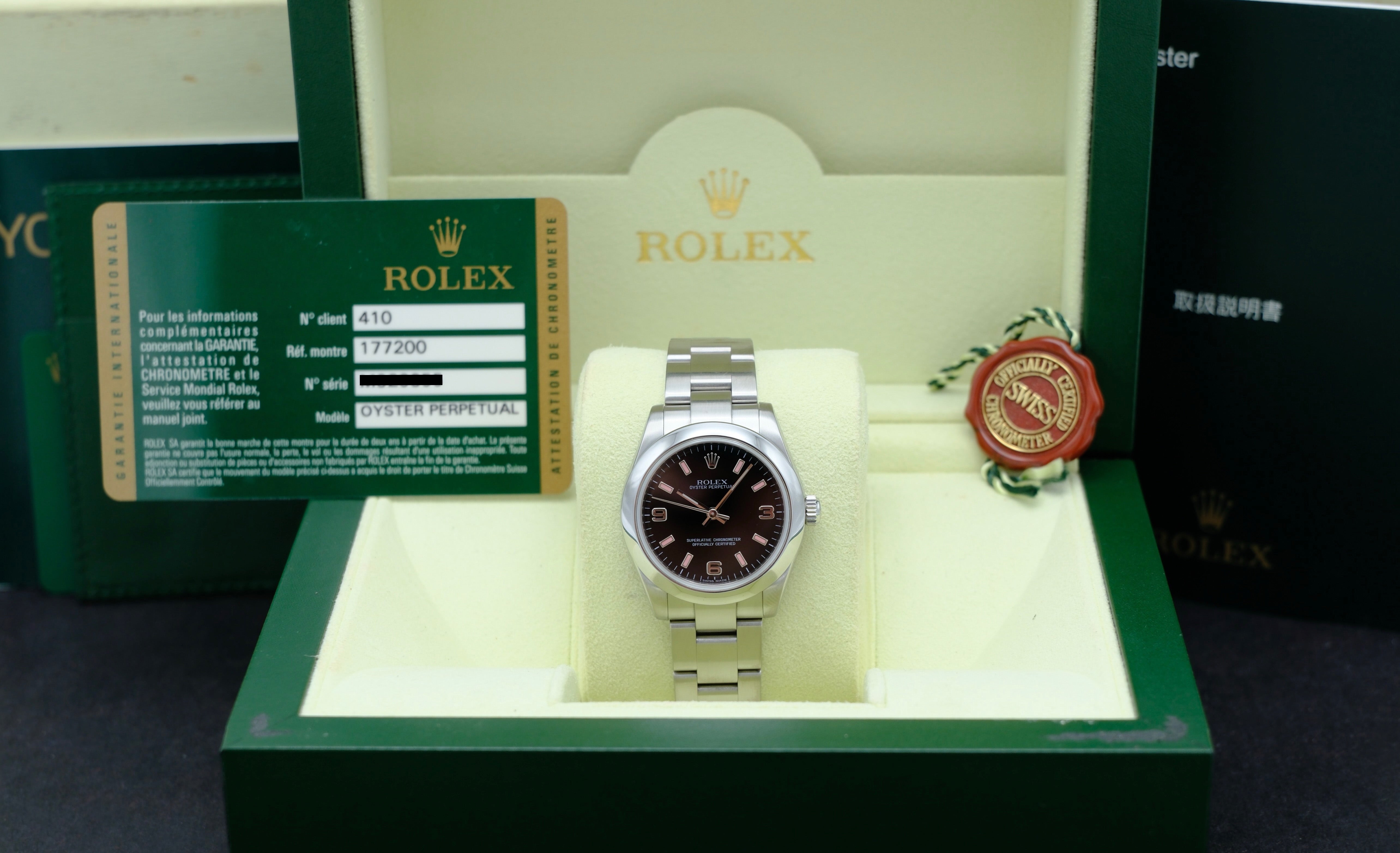 Rolex Oyster Perpetual 177200 - 2009 - Rolex horloge - Rolex kopen - Rolex dames horloge - Trophies Watches