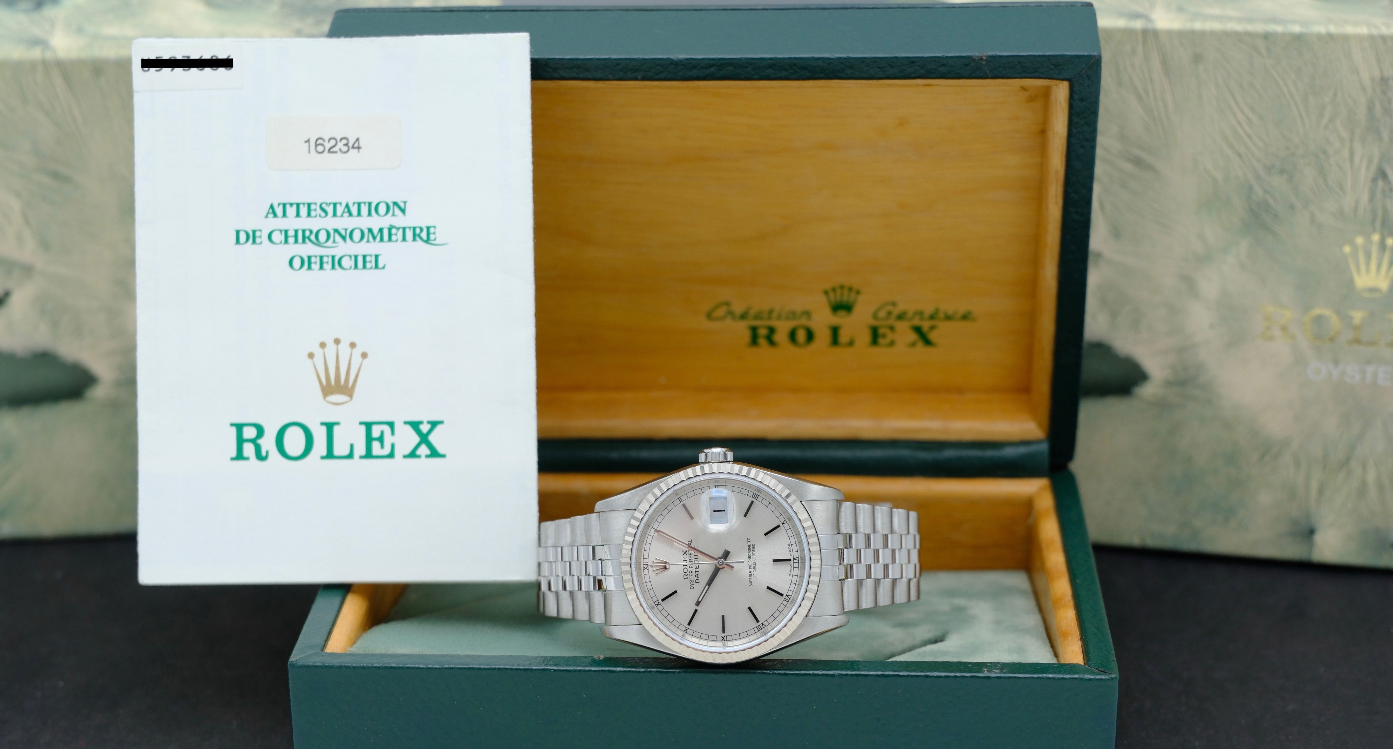 Rolex Datejust 16234 - 1998 - Rolex horloge - Rolex kopen - Rolex heren horloge - Trophies Watches