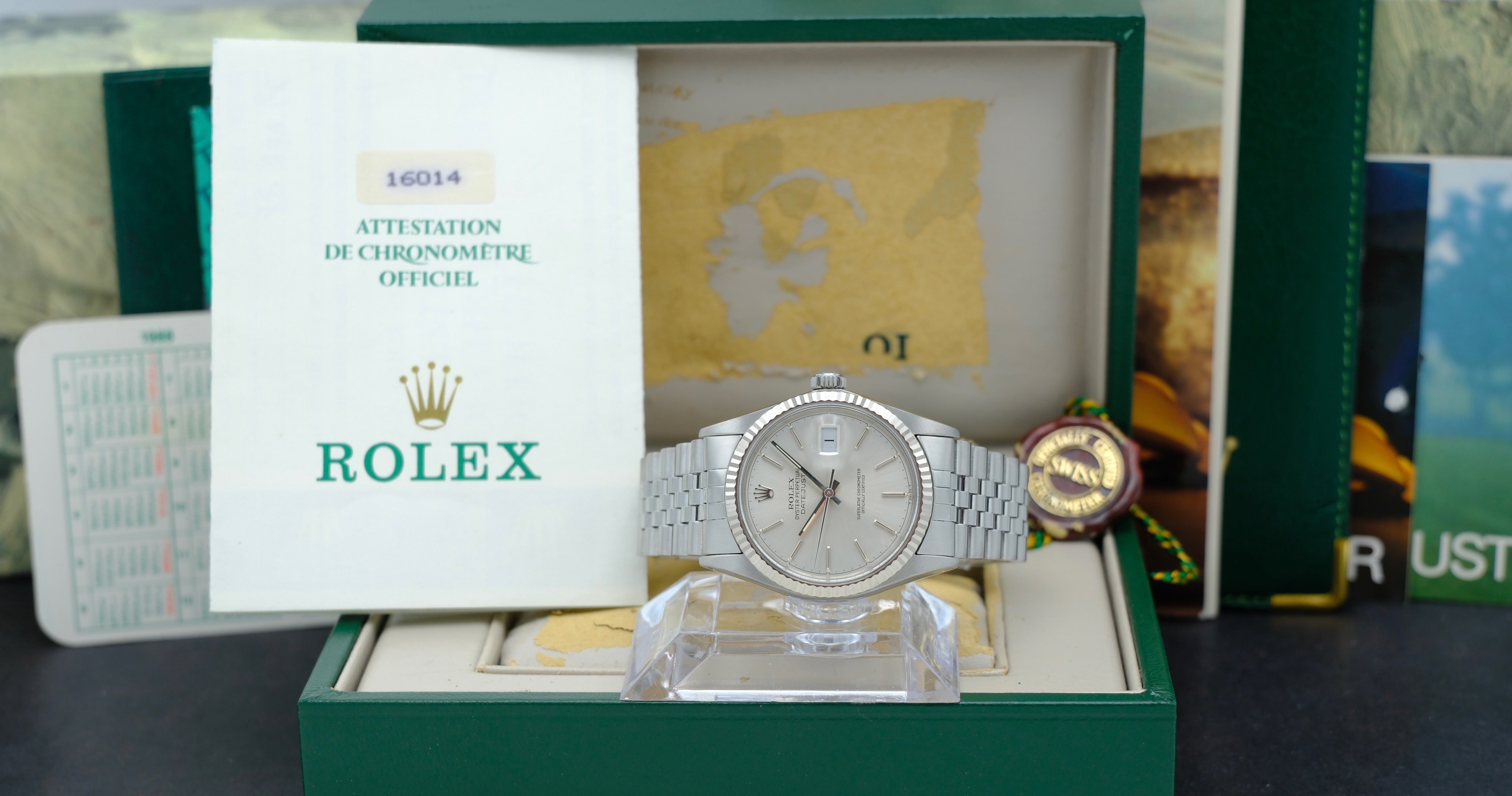 Rolex Datejust 16014 - 1988 - Rolex horloge - Rolex kopen - Rolex heren horloge - Trophies Watches