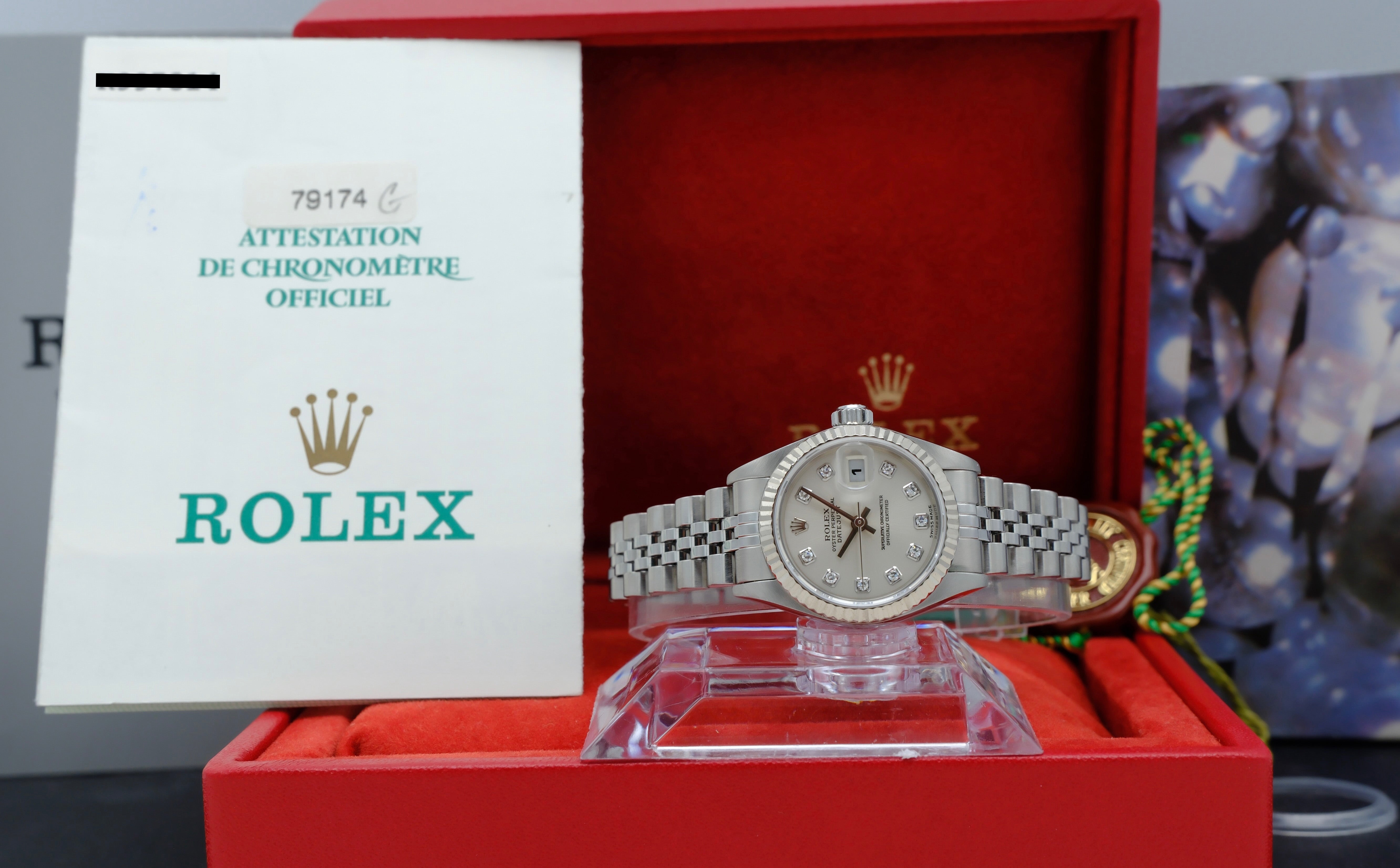 Rolex Oyster Perpetual Lady Datejust 69174G - 2002 - Rolex horloge - Rolex kopen - Rolex dames horloge - Trophies Watches
