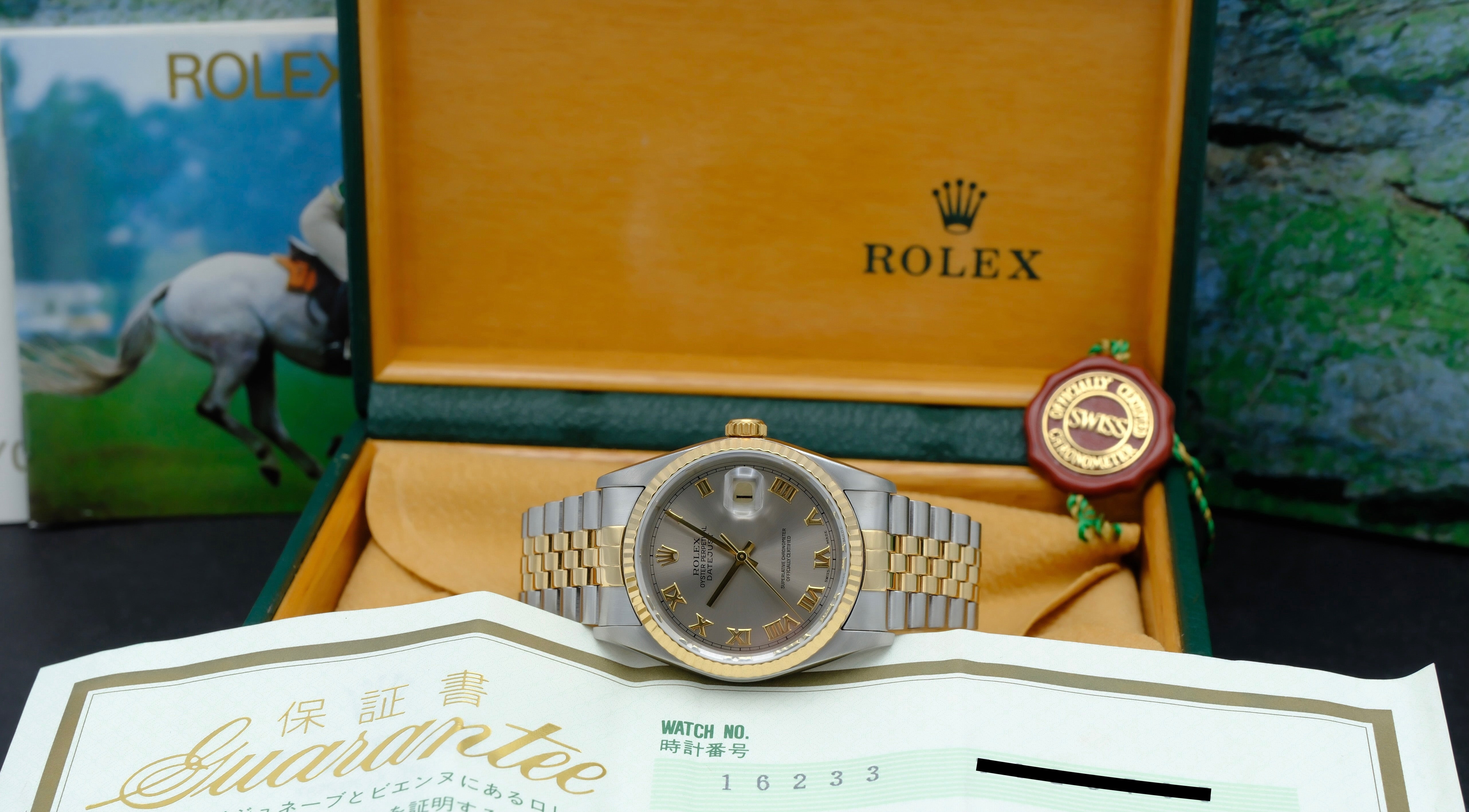 Rolex Datejust 16233 - 1998 - Rolex horloge - Rolex kopen - Rolex heren horloge - Trophies Watches
