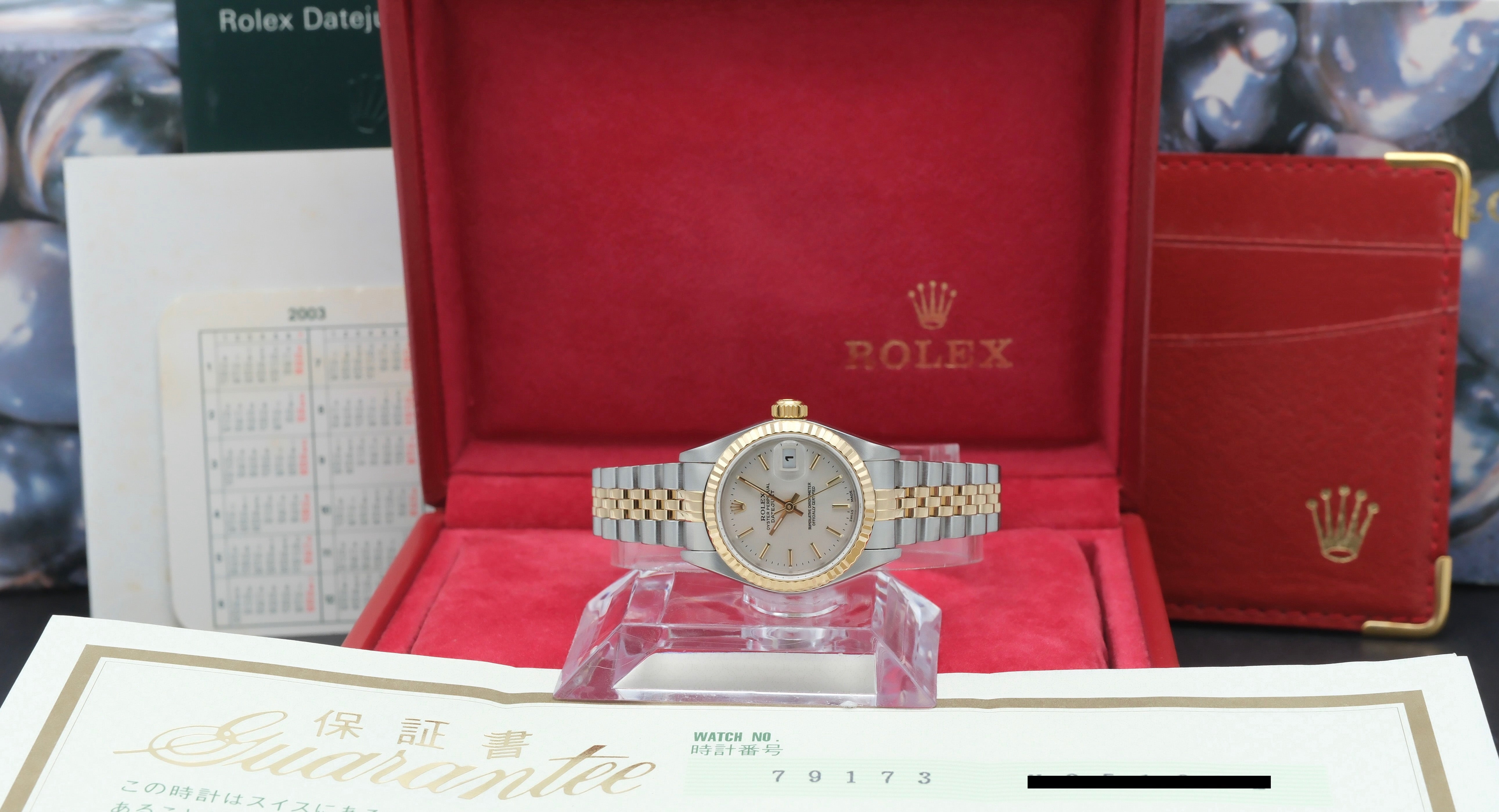Rolex Lady-Datejust 79173 - 2003 - Rolex horloge - Rolex kopen - Rolex dames horloge - Trophies Watches
