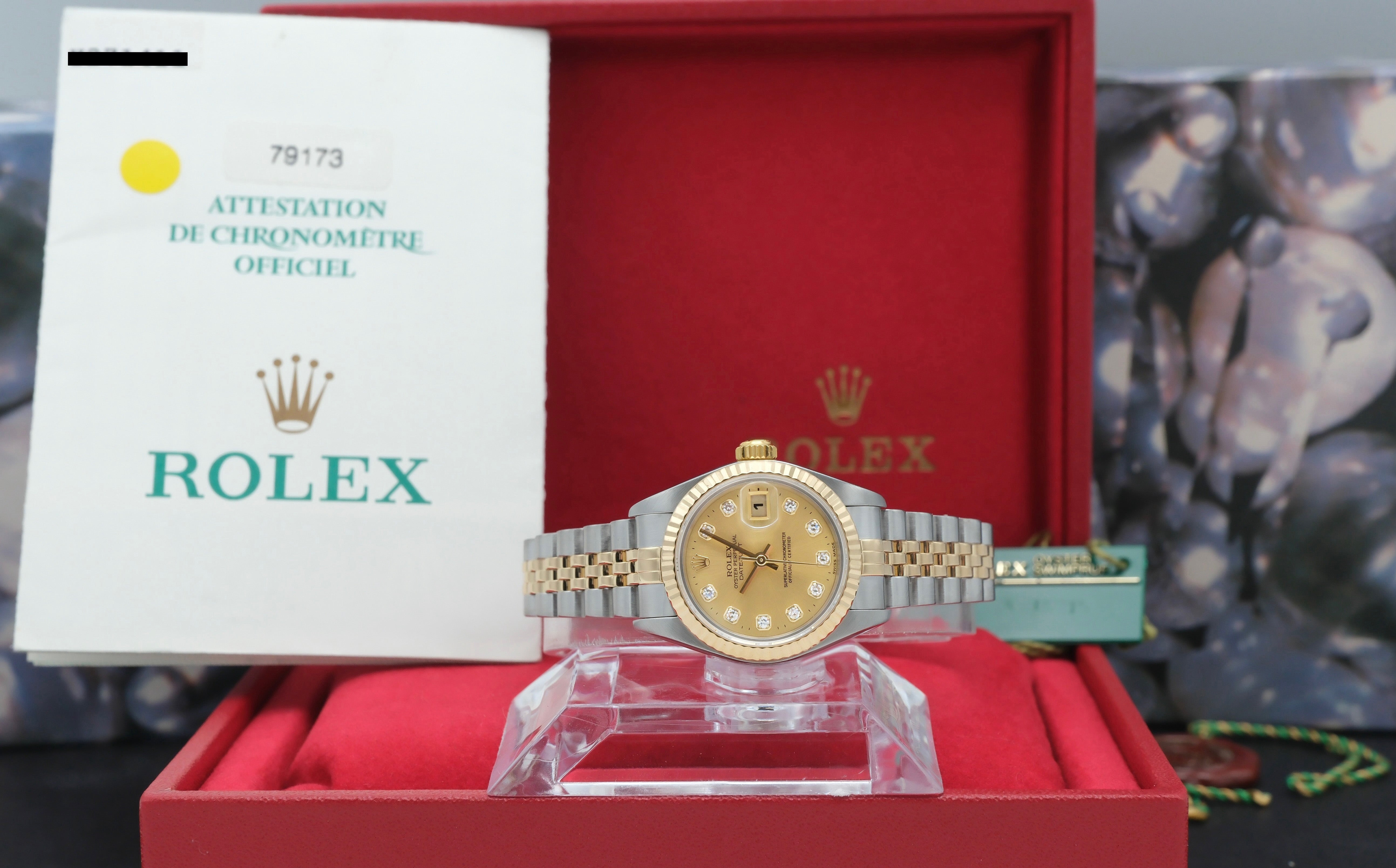 Rolex Lady-Datejust 79173G - 2002 - Rolex horloge - Rolex kopen - Rolex dames horloge - Trophies Watches