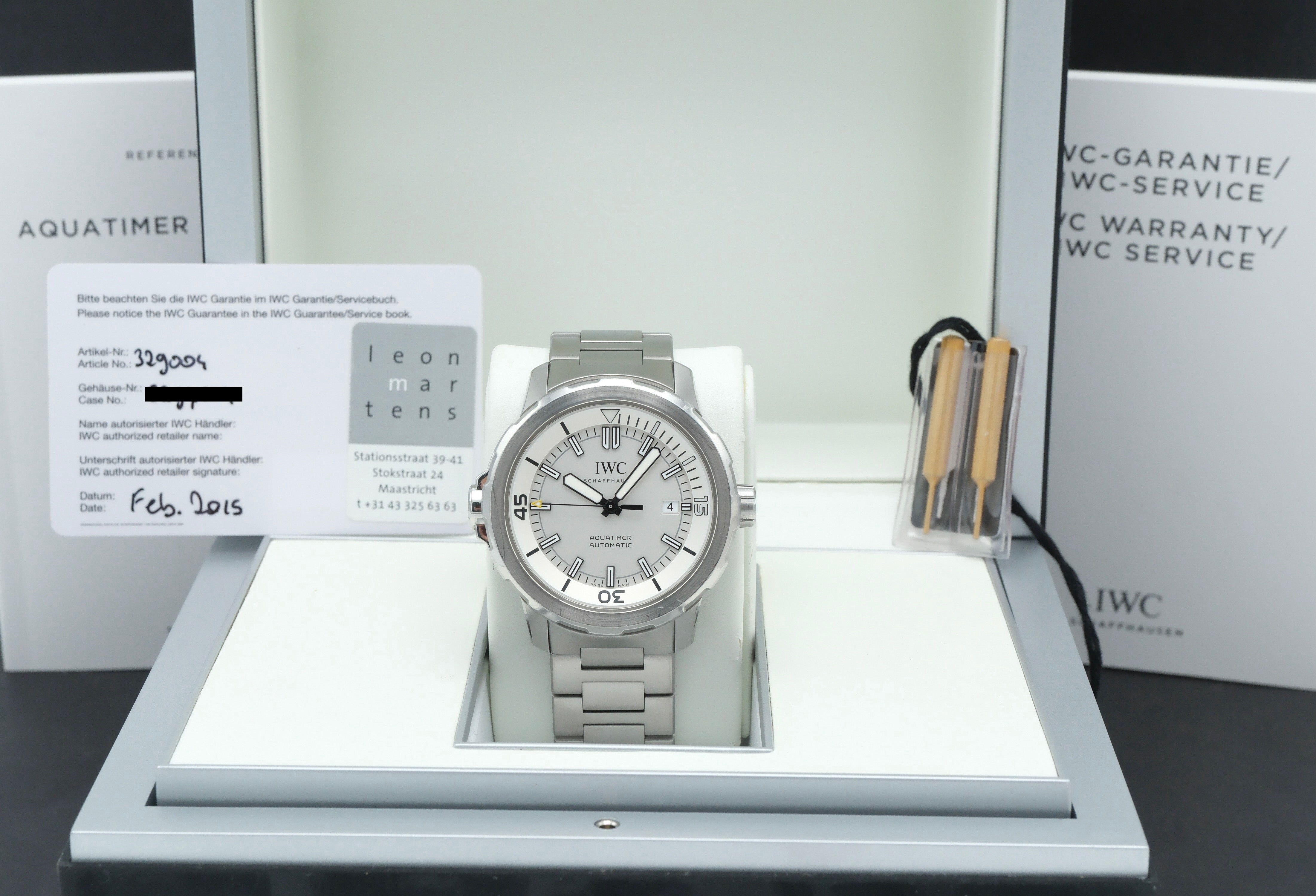 IWC Aquatimer Automatic IW329004 - 2015 - IWC horloge - IWC kopen - IWC heren horloge - Trophies Watches