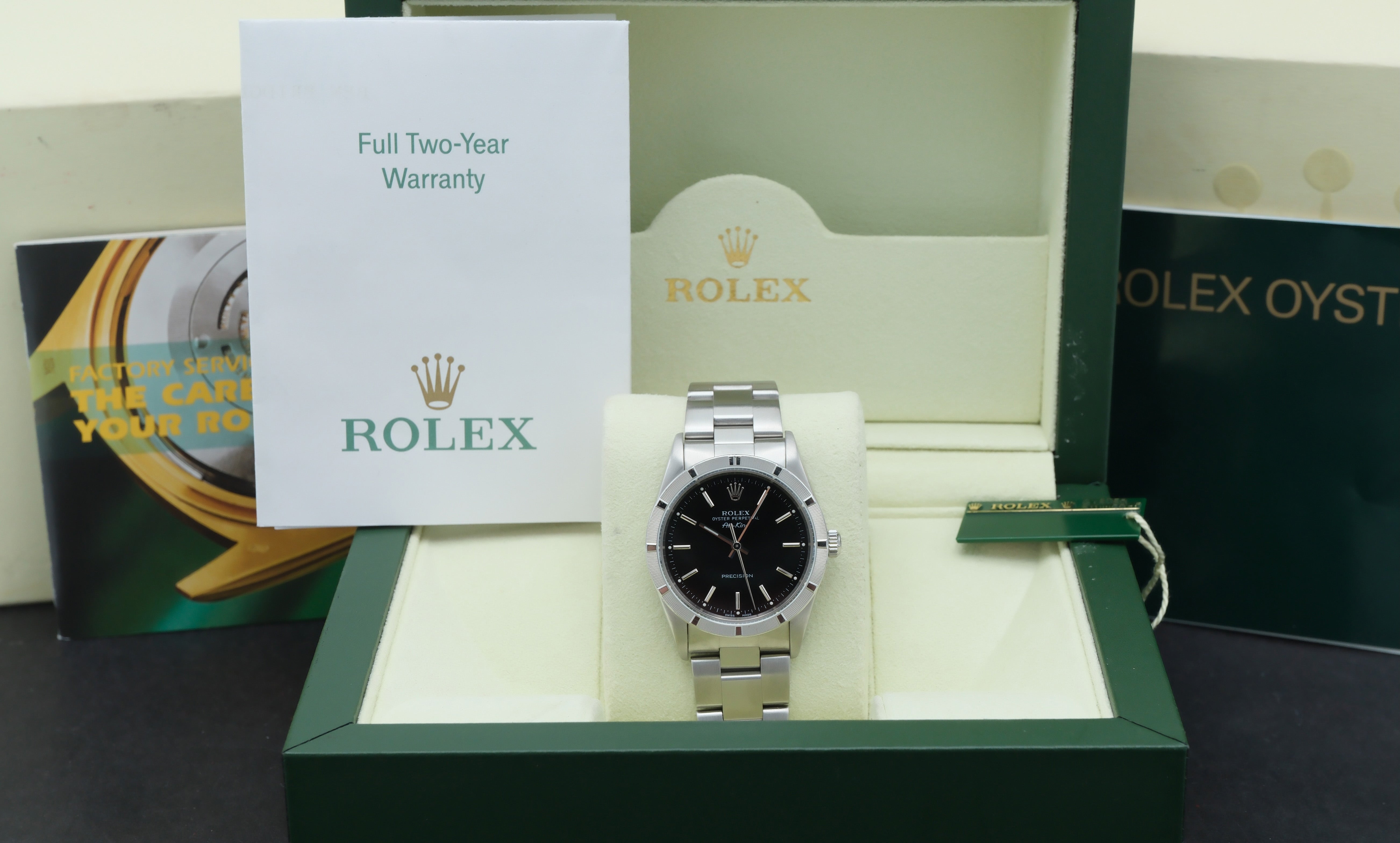 Rolex Air King Precision 14010M - 2006 - Rolex horloge - Rolex kopen - Rolex heren horloge - Trophies Watches