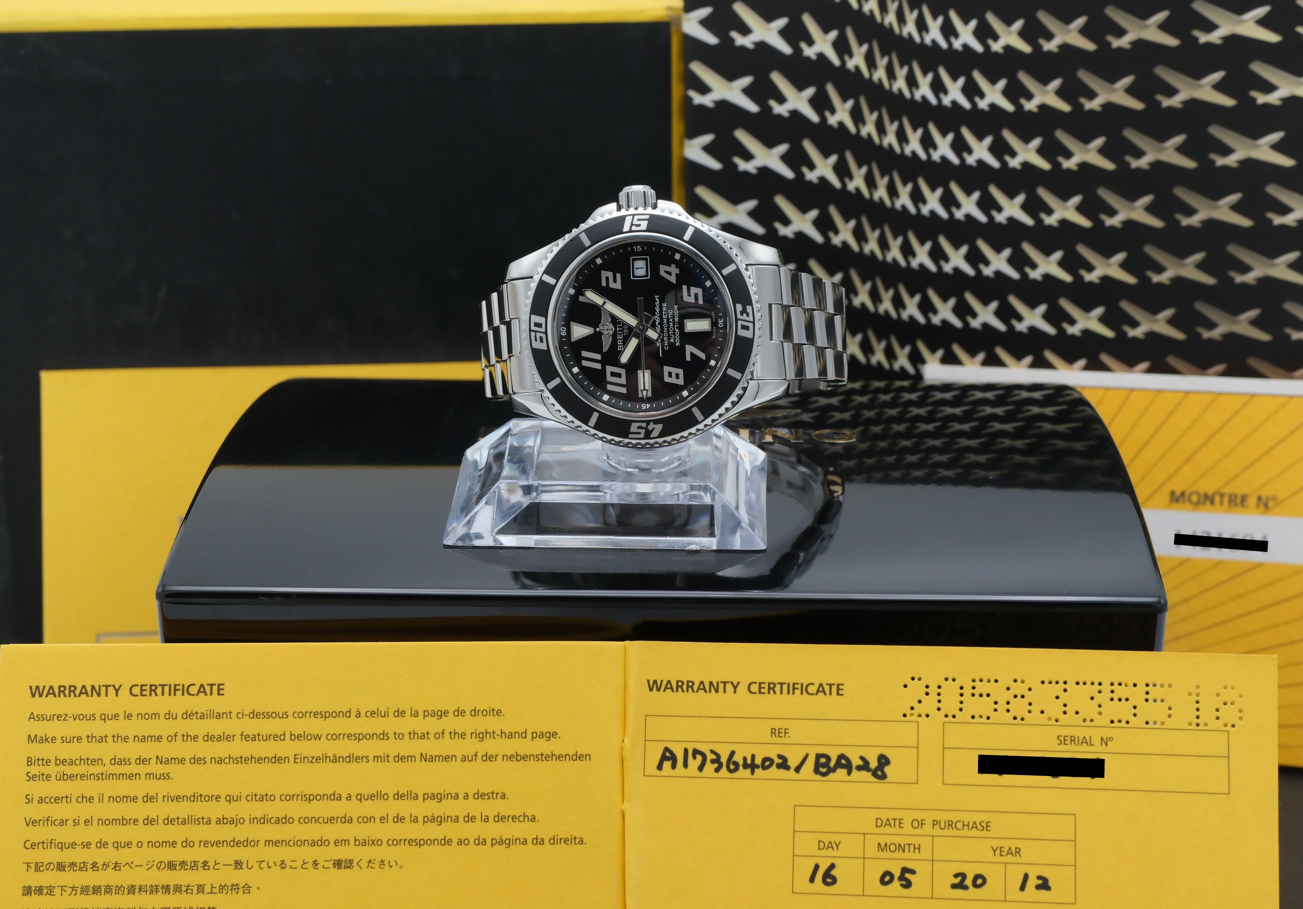 Breitling Superocean 42 A17364 - 2012 - Breitling horloge - Breitling kopen - Breitling heren horloge - Trophies Watches