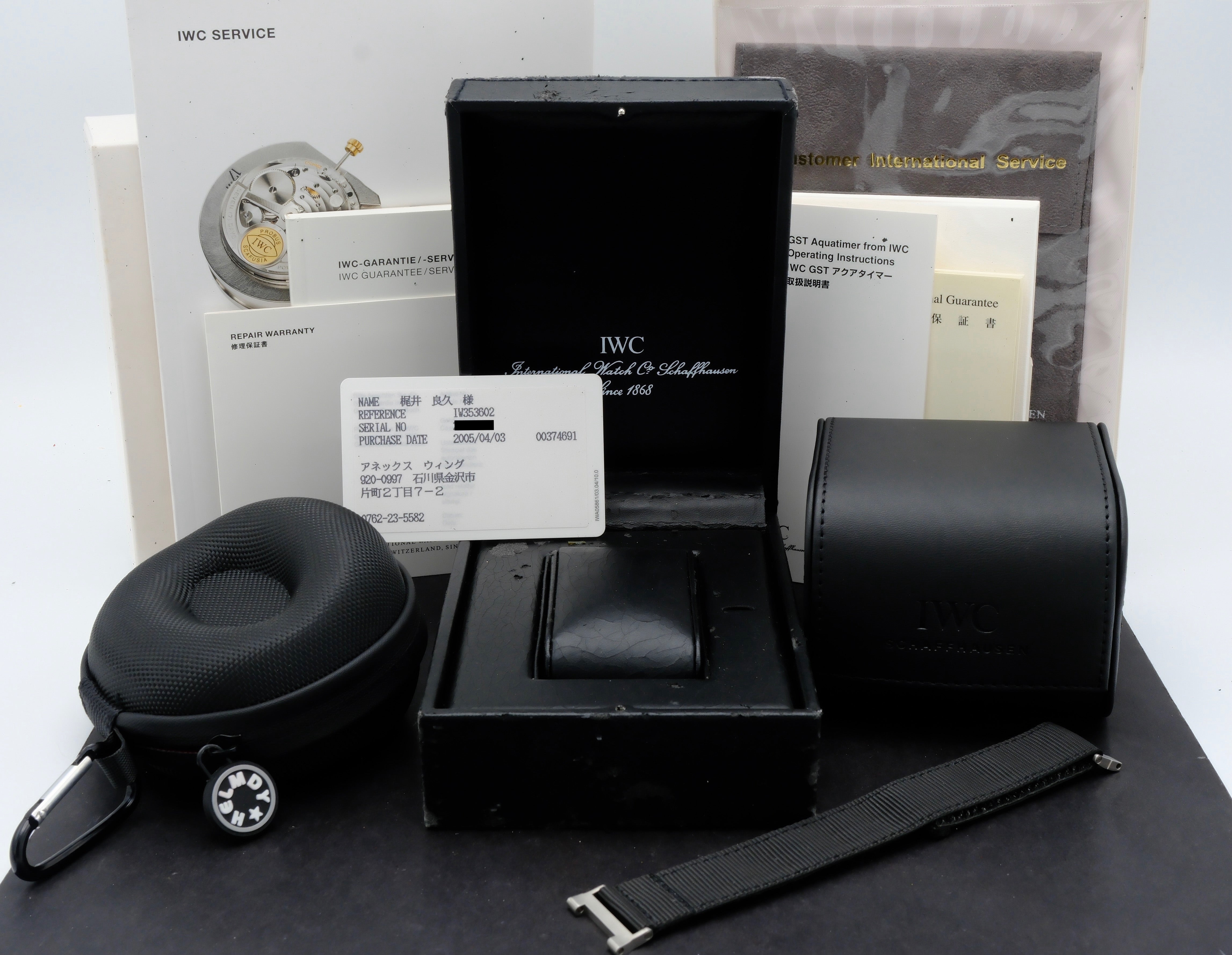 IWC Aquatimer Automatic 2000 IW353602 - 2005 - IWC horloge - IWC kopen - IWC heren horloge - Trophies Watches