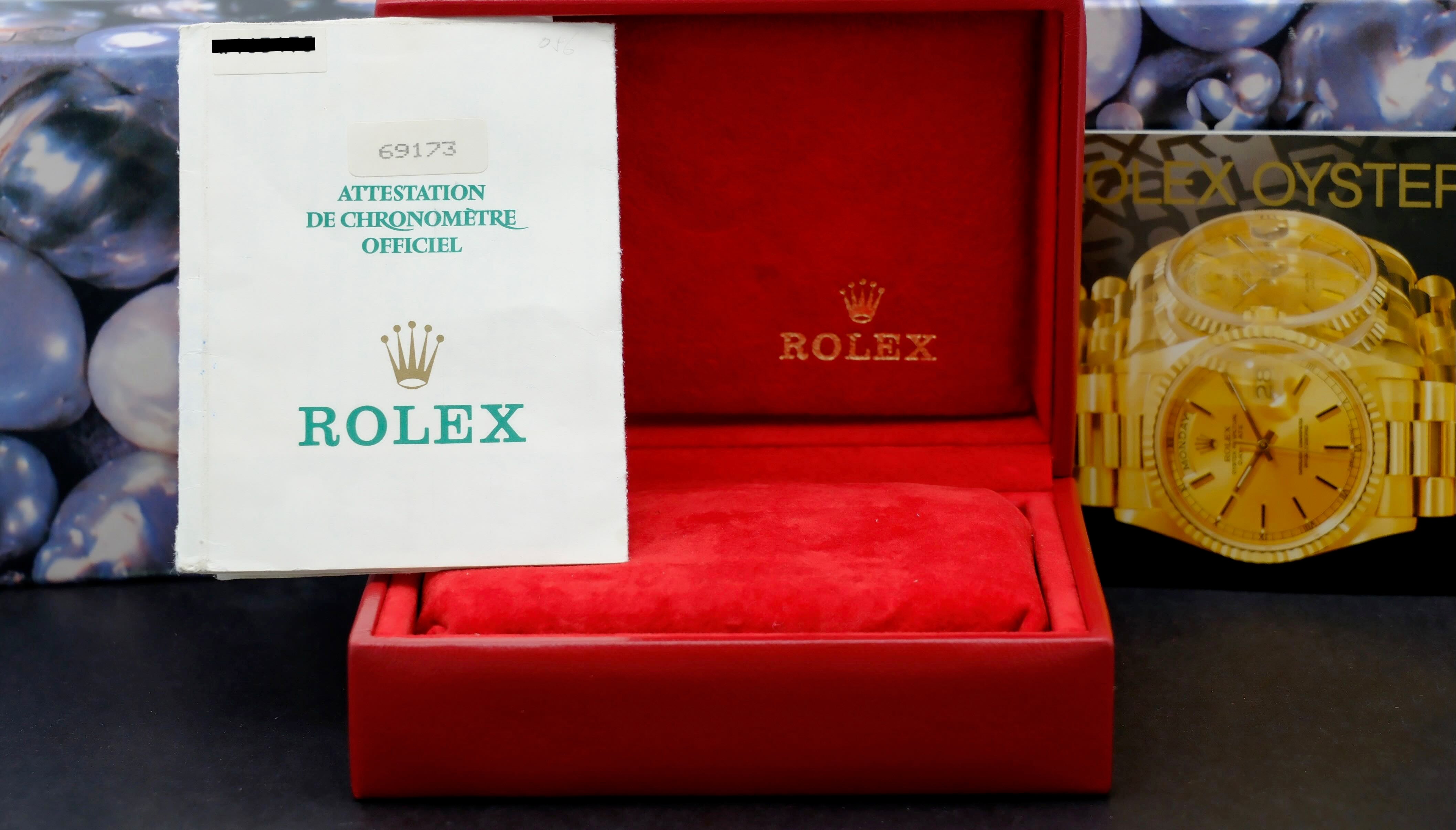 Rolex Lady-Datejust 69173, Box & Papers, 1995