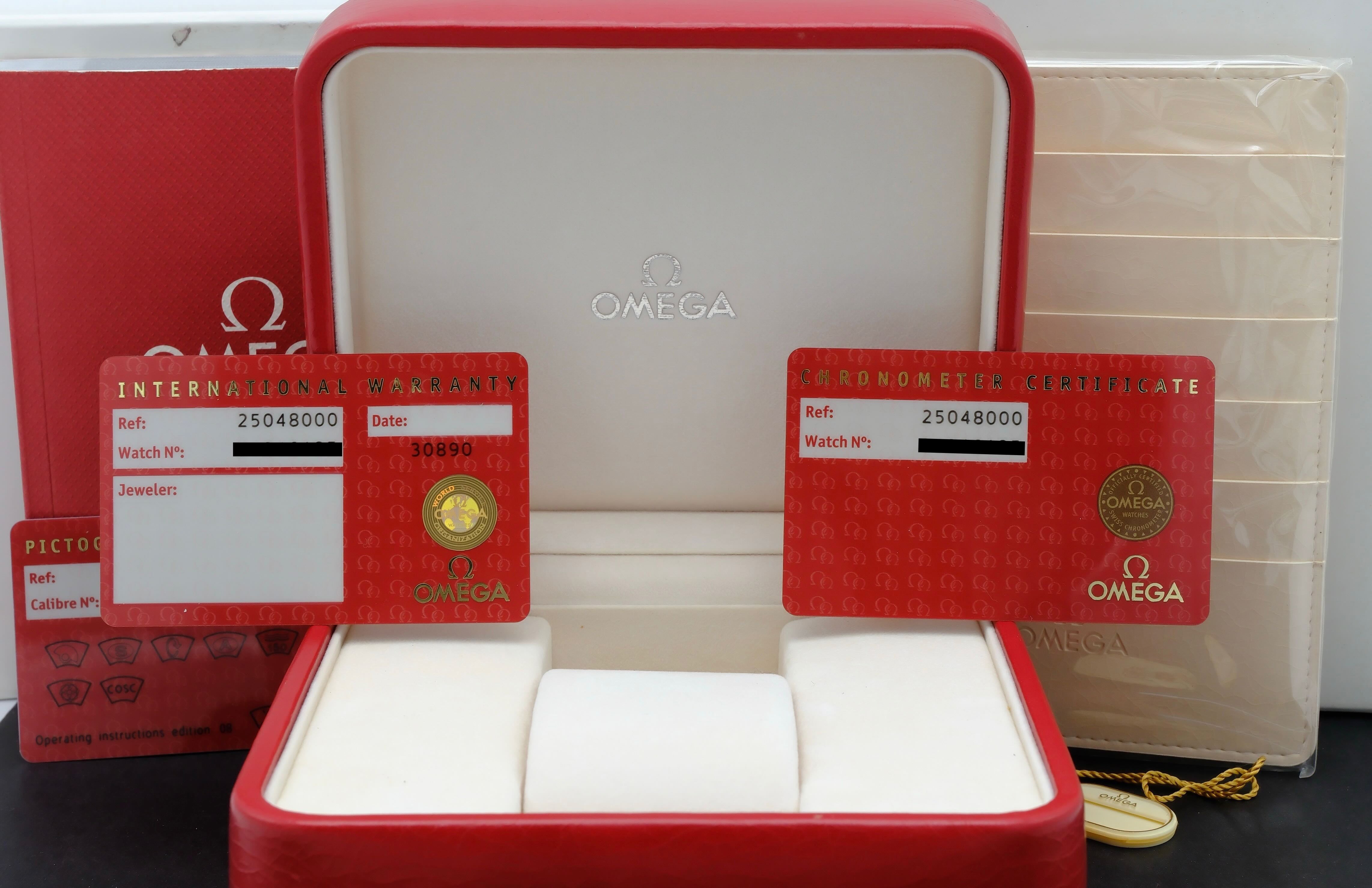 Omega Seamaster Aqua Terra Co-axial 2504.80.00, Box & Papers, 2007