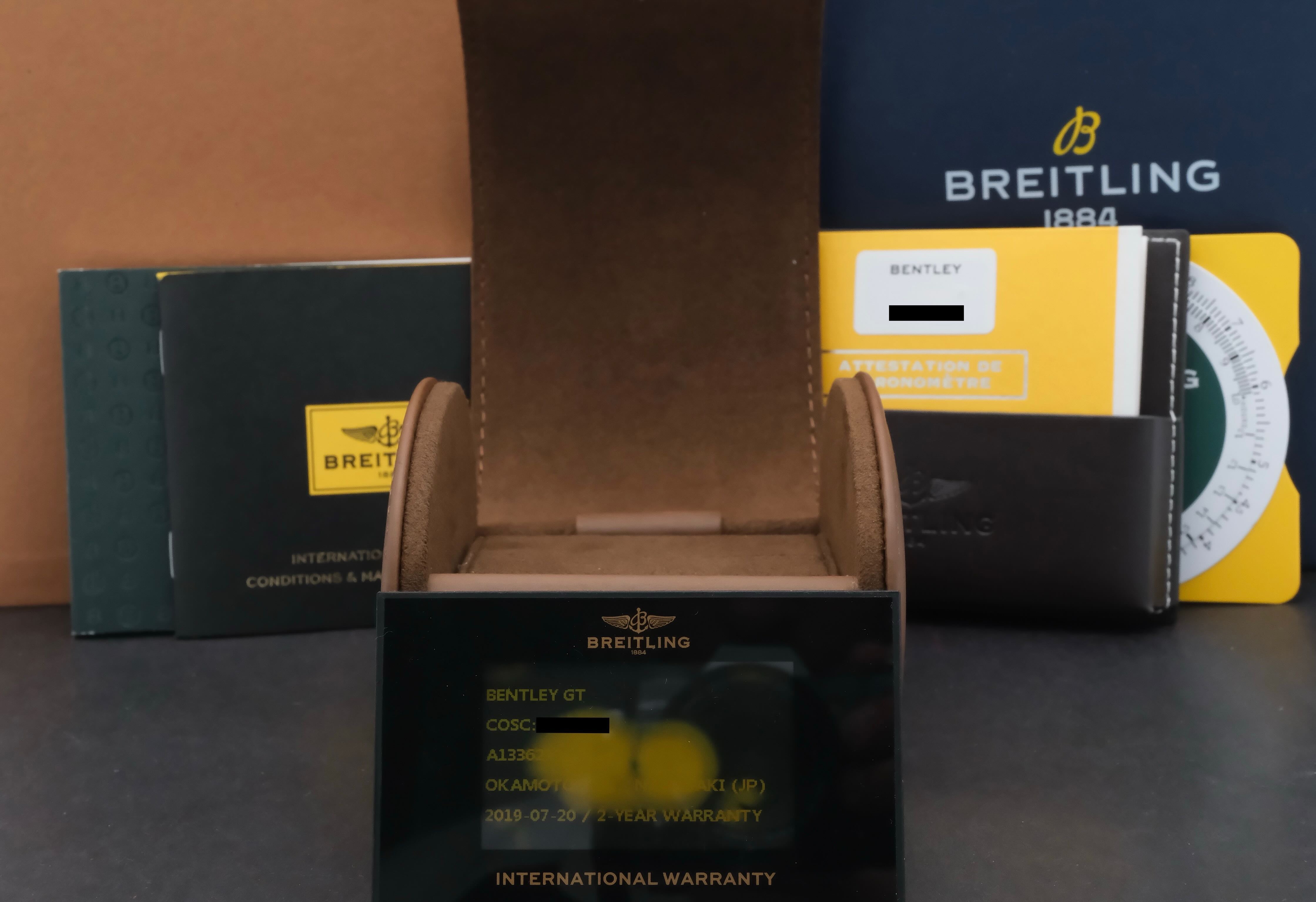 Breitling Bentley GT A13362 - 2019 - Breitling horloge - Breitling kopen - Breitling heren horloge - Trophies Watches