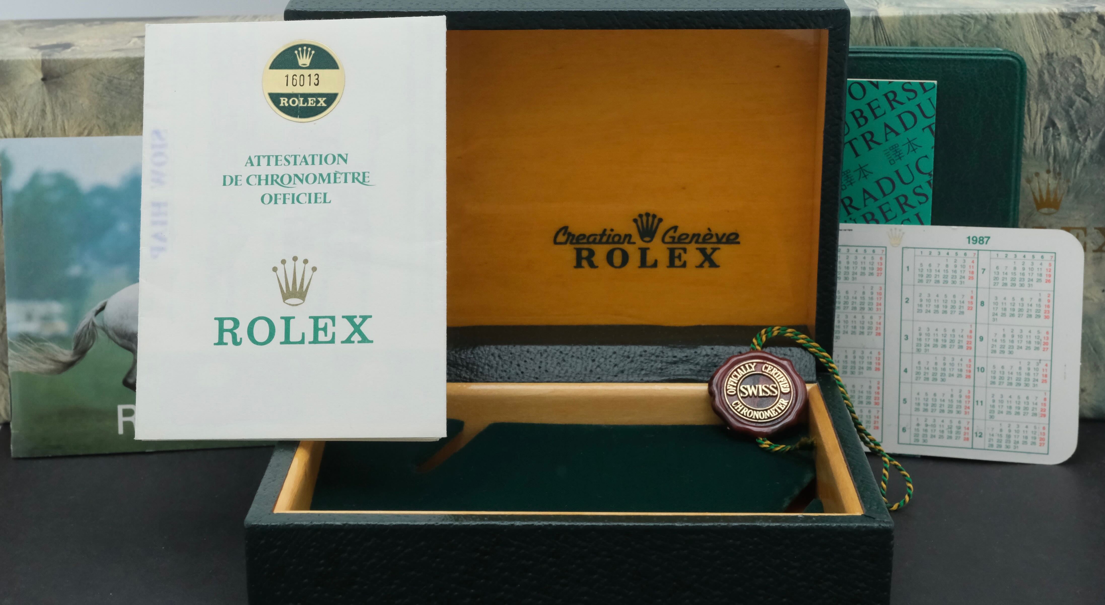 Rolex Datejust 16013G - 1987 - Rolex horloge - Rolex kopen - Rolex heren horloge - Trophies Watches