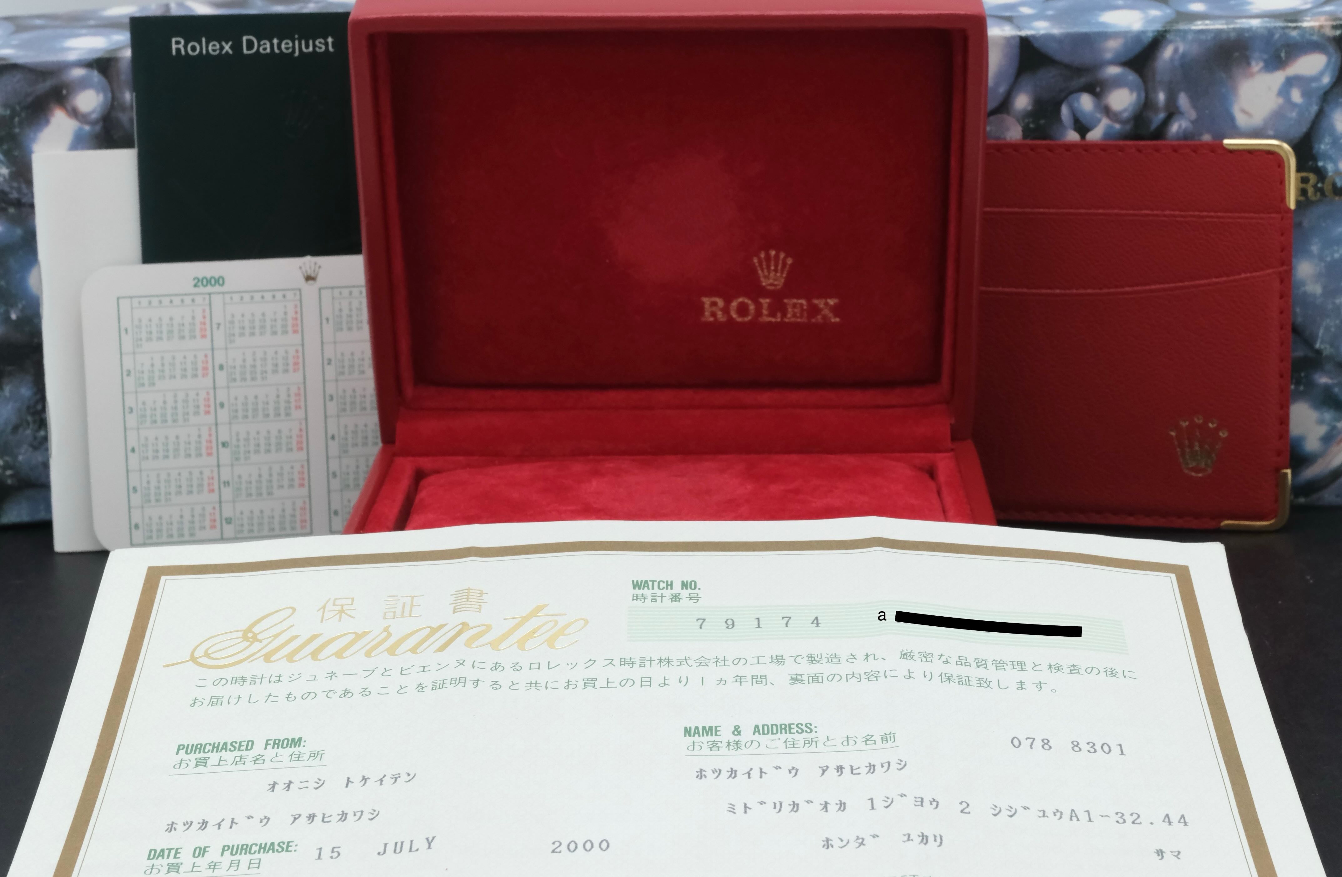 Rolex Oyster Perpetual Lady Datejust 79174 - 2000 - Rolex horloge - Rolex kopen - Rolex dames horloge - Trophies Watches