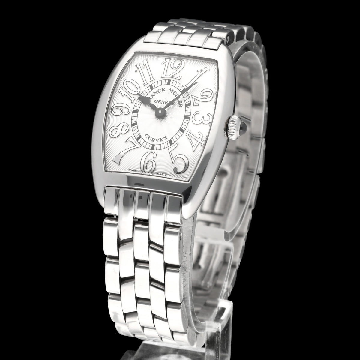 Franck Muller Cintrée Curvex 1752QZREL - 2005 - Franck Muller horloge - Franck Muller kopen - Franck Muller dames horloge - Trophies Watches