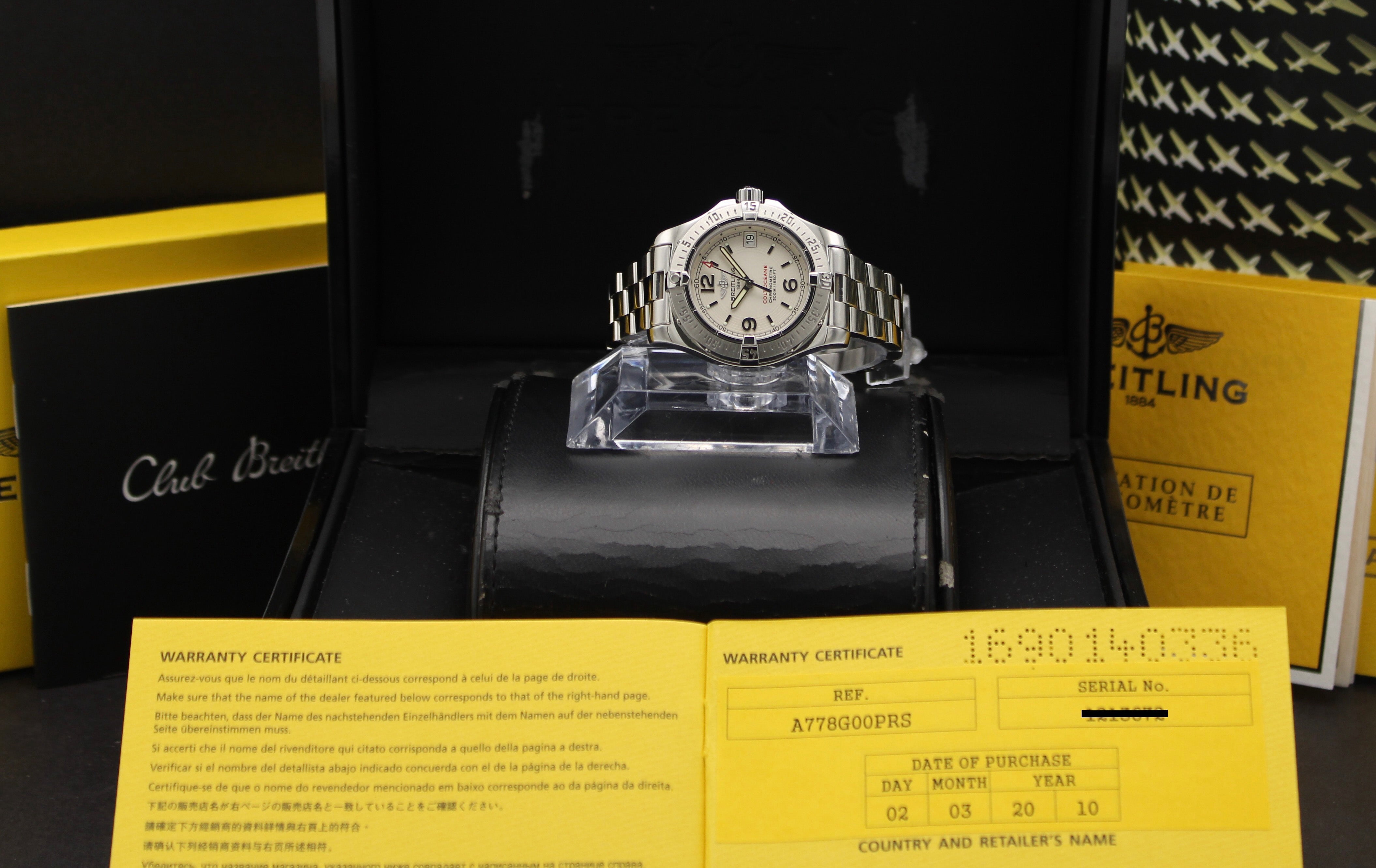 Breitling Colt Oceane A77380 - 2010 - Breitling horloge - Breitling kopen - Breitling dames horloge - Trophies Watches