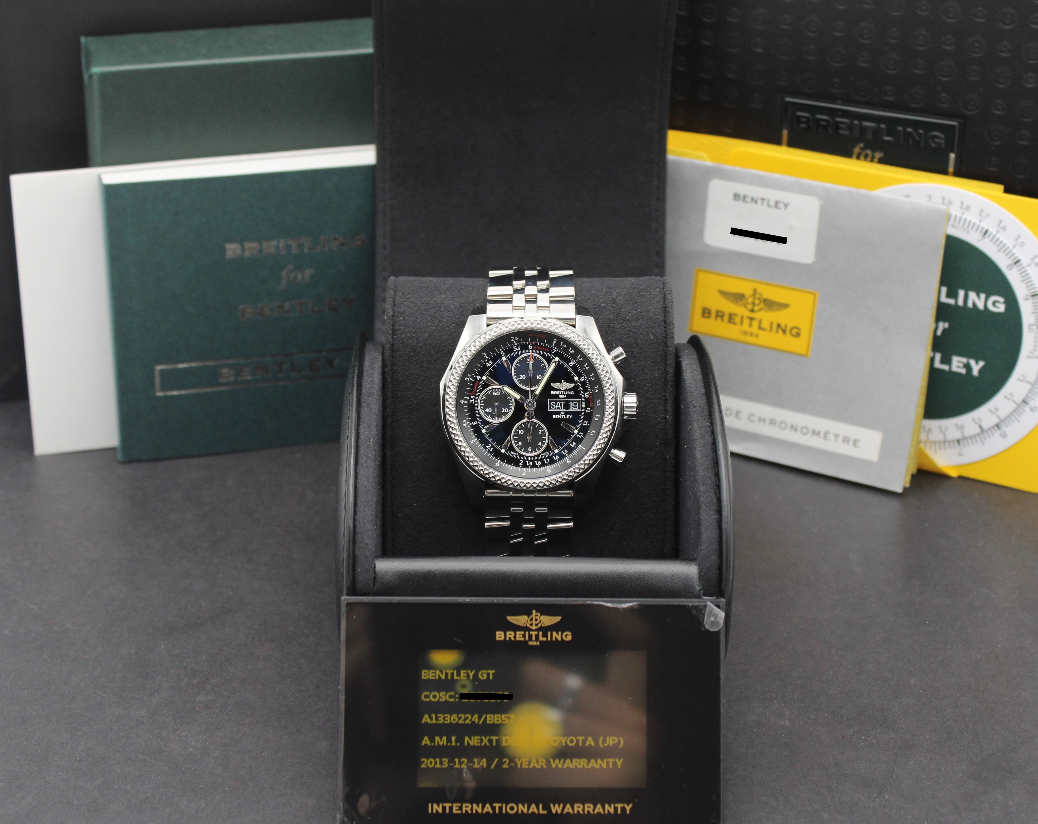 Breitling Bentley GT A13362 - 2013 - Breitling horloge - Breitling kopen - Breitling heren horloge - Trophies Watches