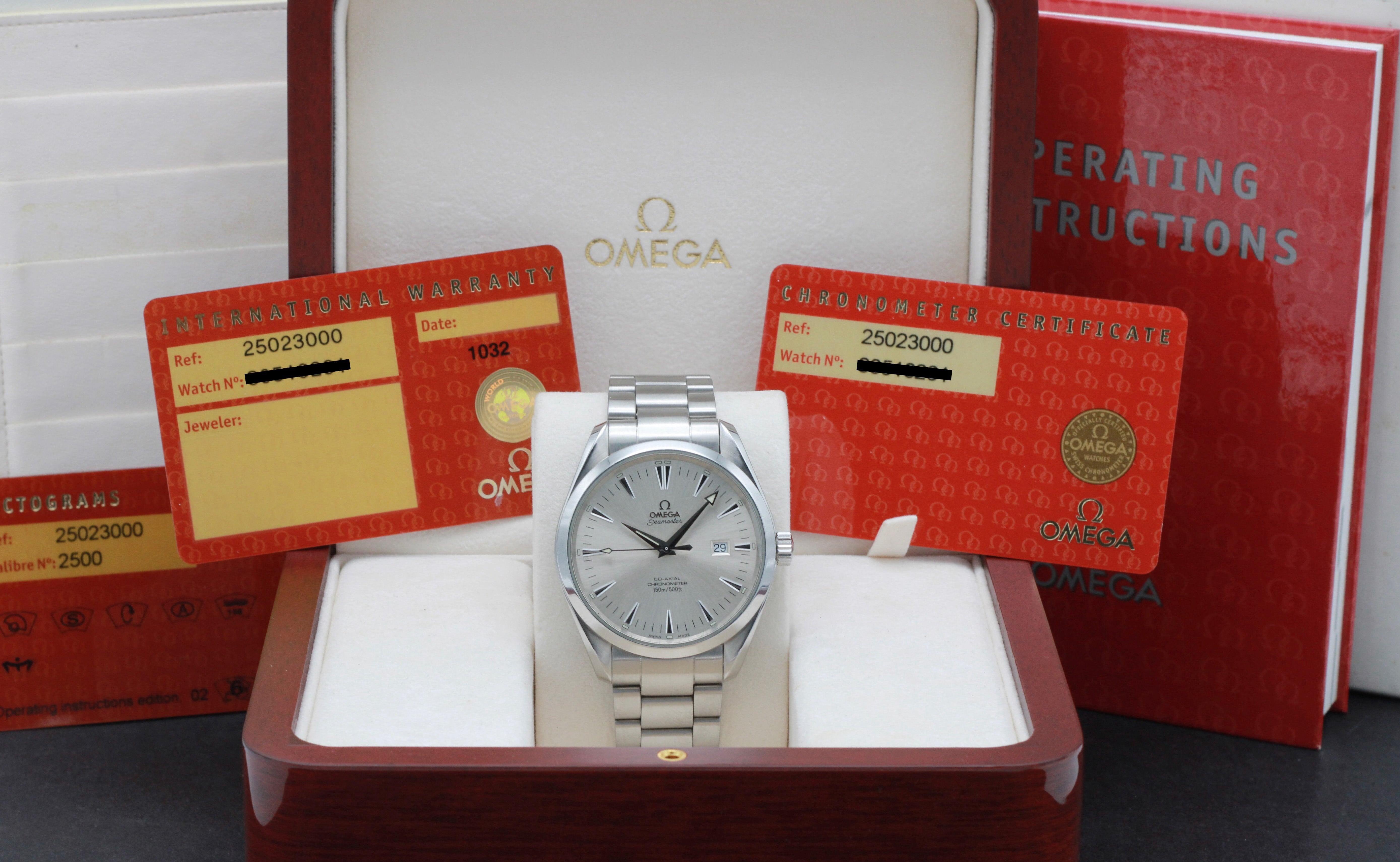 Omega Seamaster Aqua Terra Co-axial 2502.30.00 - 2003 - Omega horloge - Omega kopen - Omega heren horloge - Trophies Watches