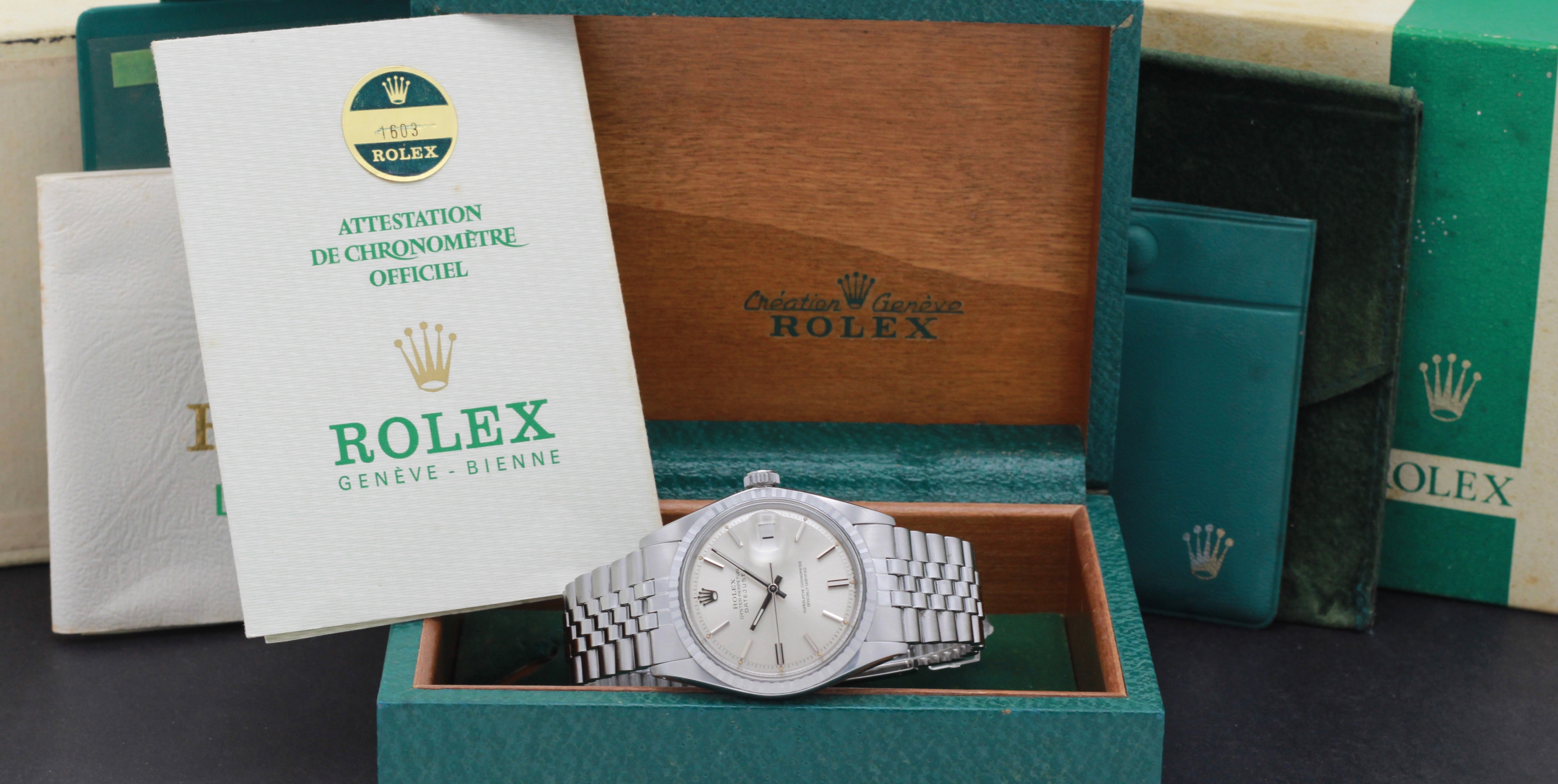 Rolex Datejust 1603 - 1972 - Rolex horloge - Rolex kopen - Rolex heren horloge - Trophies Watches