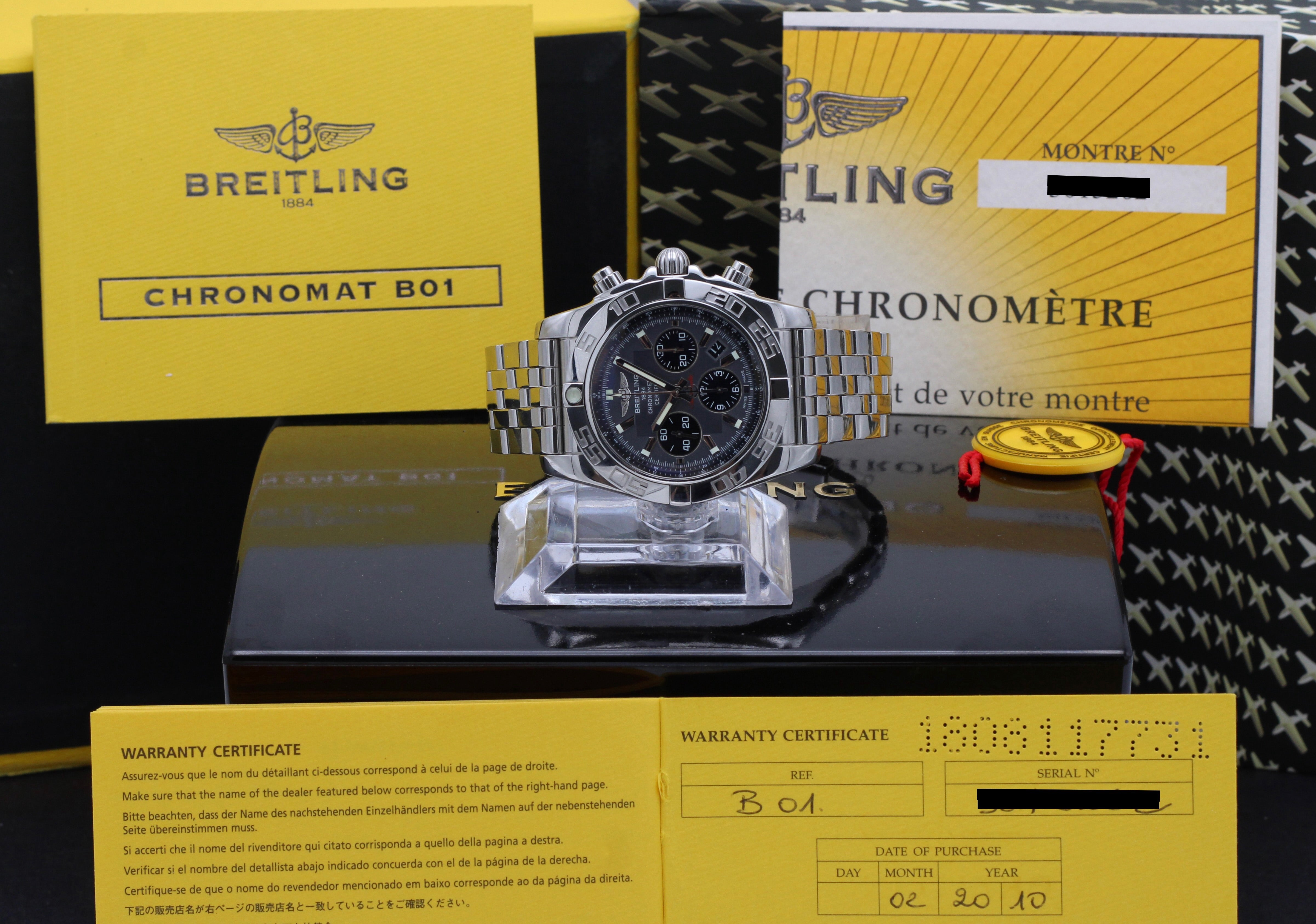 Breitling Chronomat AB0110 - 2010 - Breitling horloge - Breitling kopen - Breitling heren horloge - Trophies Watches