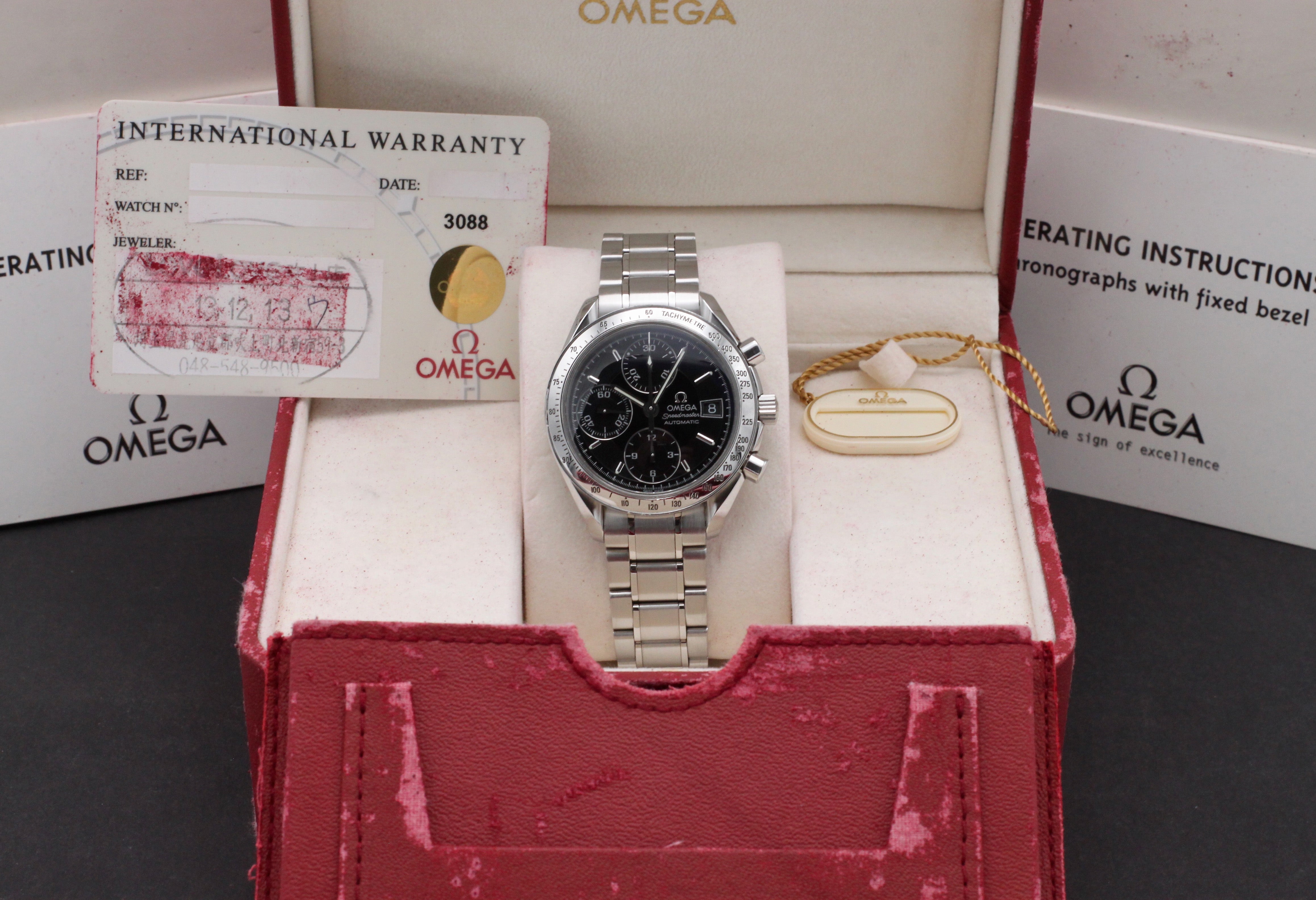 Omega Speedmaster 3513.50.00 - 2013 - Omega horloge - Omega kopen - Omega heren horloge - Trophies Watches