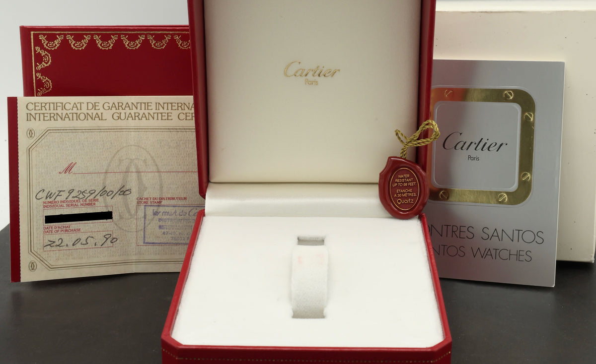 Cartier Santos Galbée W20011C4 - Cartier horloge - Cartier kopen - Cartier heren horloge - Trophies Watches