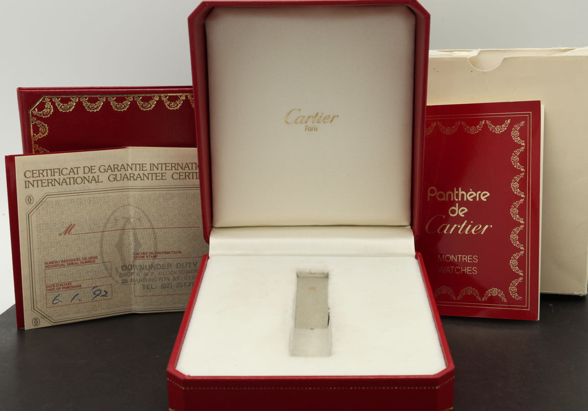 Cartier Cougar Panthere Vendôme 183964 - Cartier horloge - Cartier kopen - Cartier dames horloge - Trophies Watches