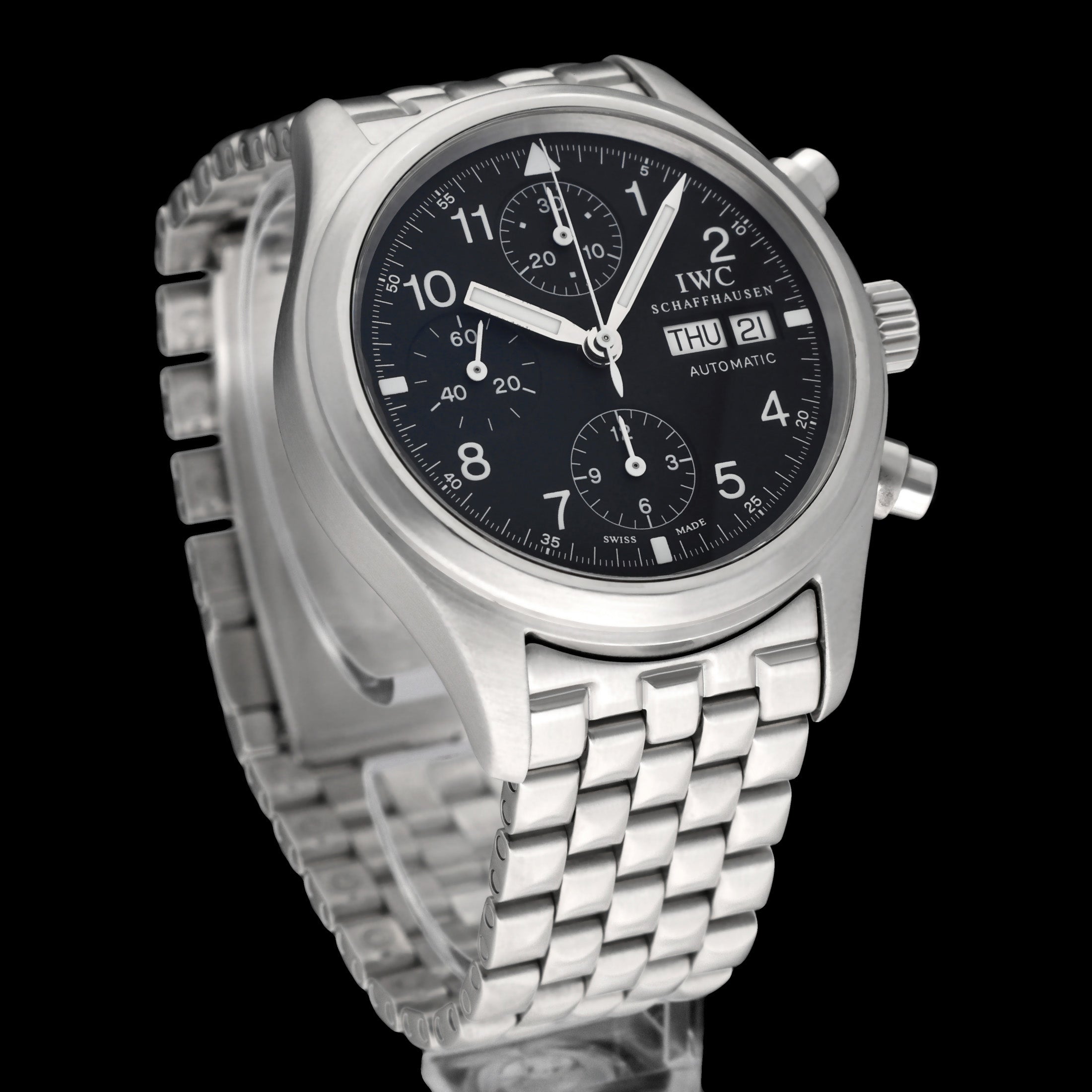 IWC Pilot Chronograph IW324002- 2004 - IWC horloge - IWC kopen - IWC heren horloge - Trophies Watches