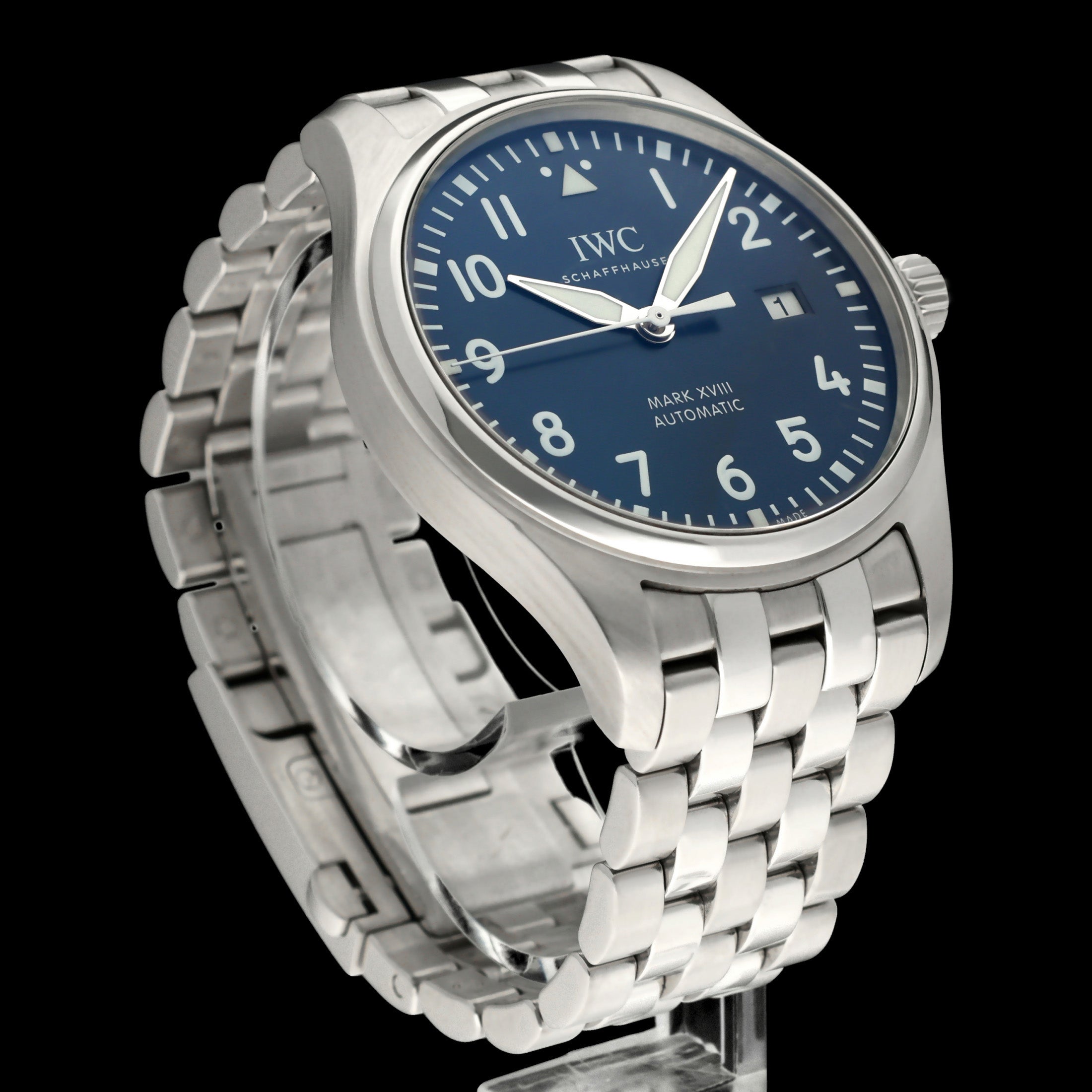 IWC Pilot Mark Xviii IW327016 - 2019 - IWC horloge - IWC kopen - IWC heren horloge - Trophies Watches