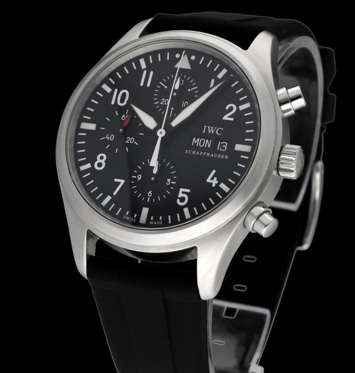 IWC Pilot Chronograph IW371704 - 2010 - IWC horloge - IWC kopen - IWC heren horloge - Trophies Watches