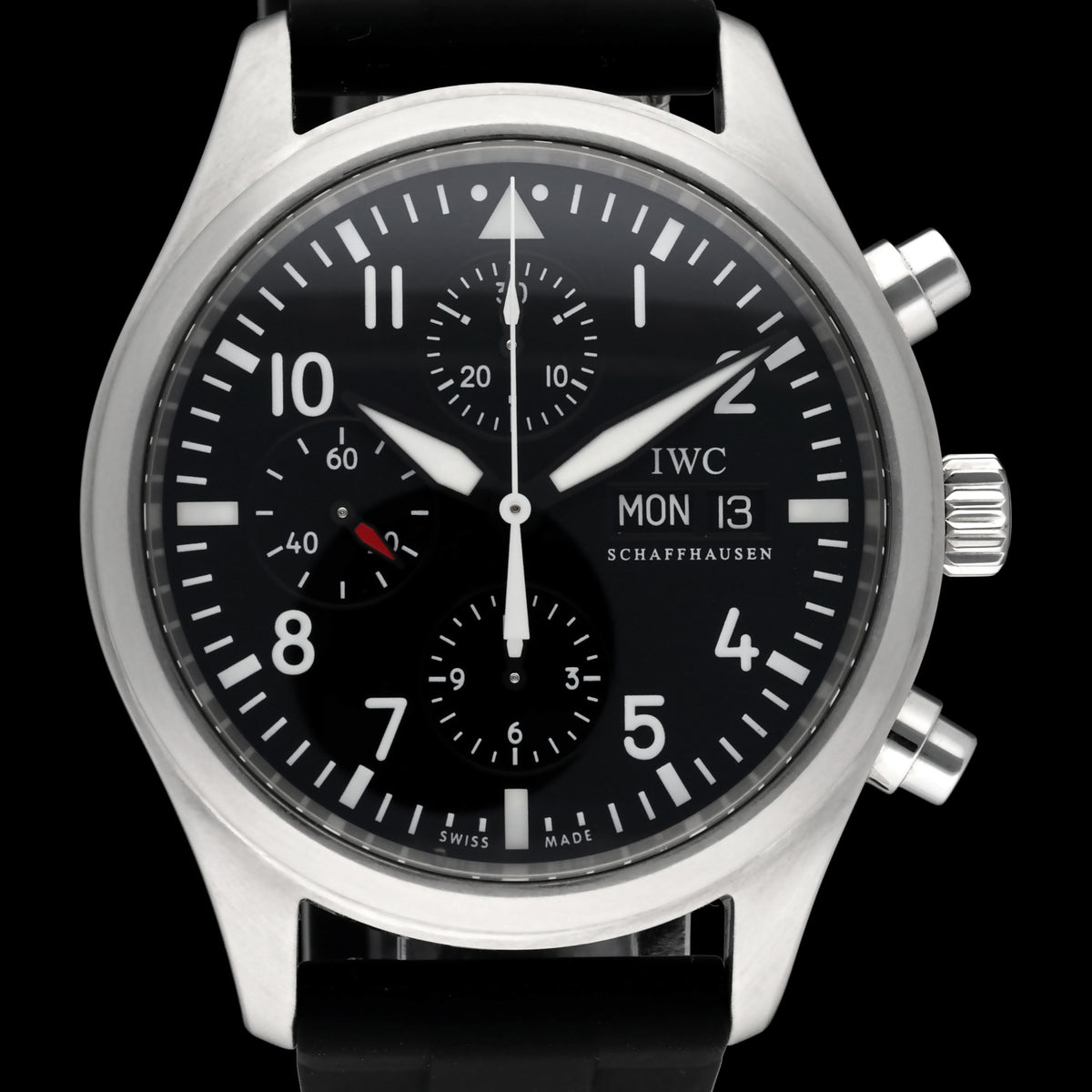 IWC Pilot Chronograph IW371704 - 2010 - IWC horloge - IWC kopen - IWC heren horloge - Trophies Watches