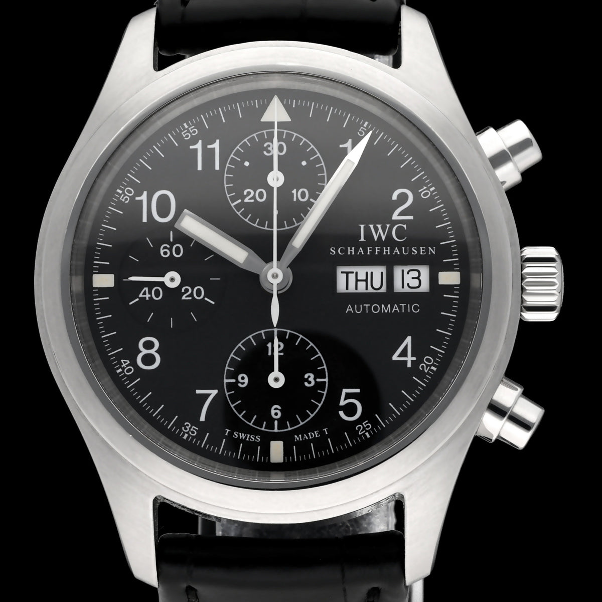IWC Pilot Chronograph IW370603 - 1998 - IWC horloge - IWC kopen - IWC heren horloge - Trophies Watches