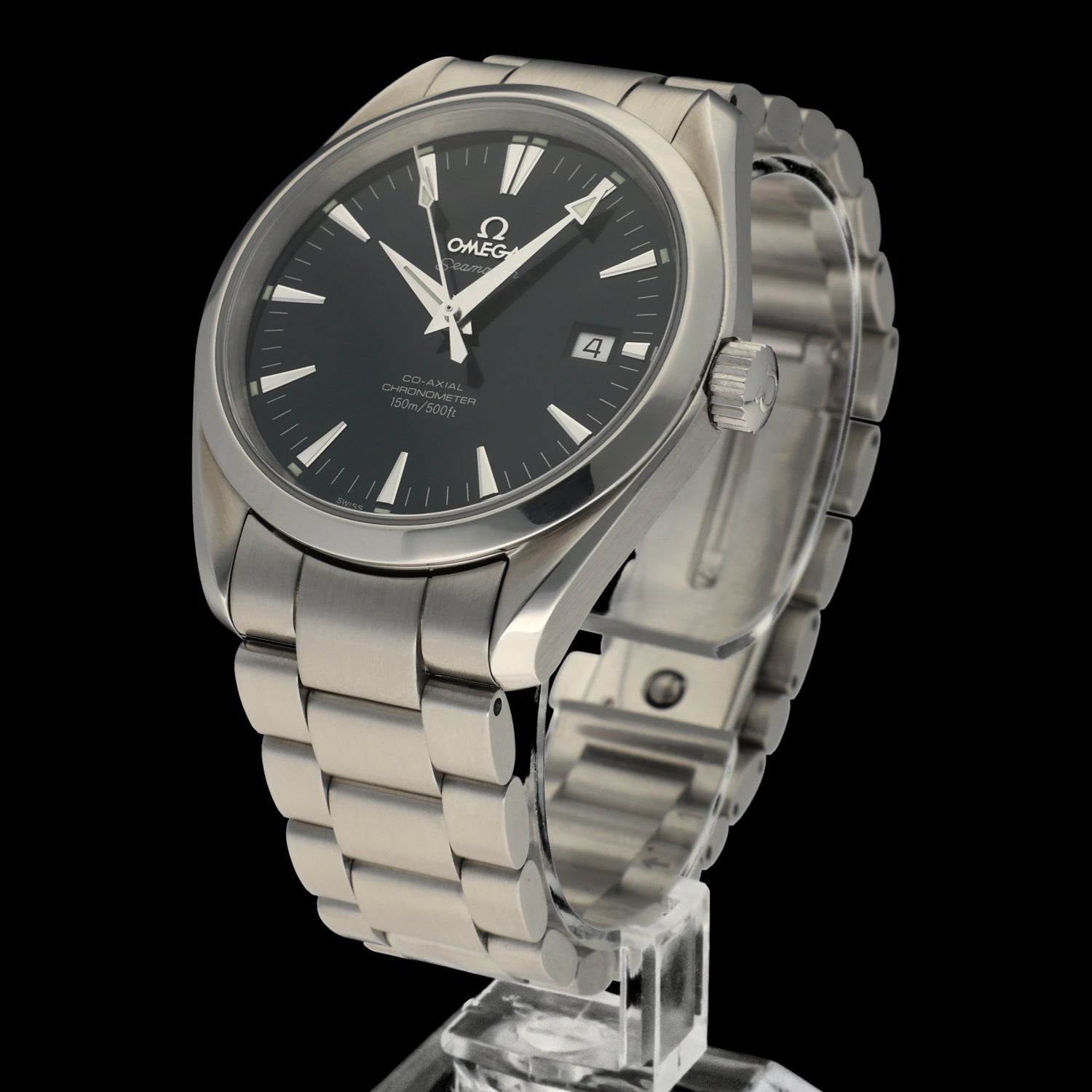 Omega Seamaster Aqua Terra Co-axial 2503.80.00 - 2005 - Omega horloge - Omega kopen - Omega heren horloge - Trophies Watches