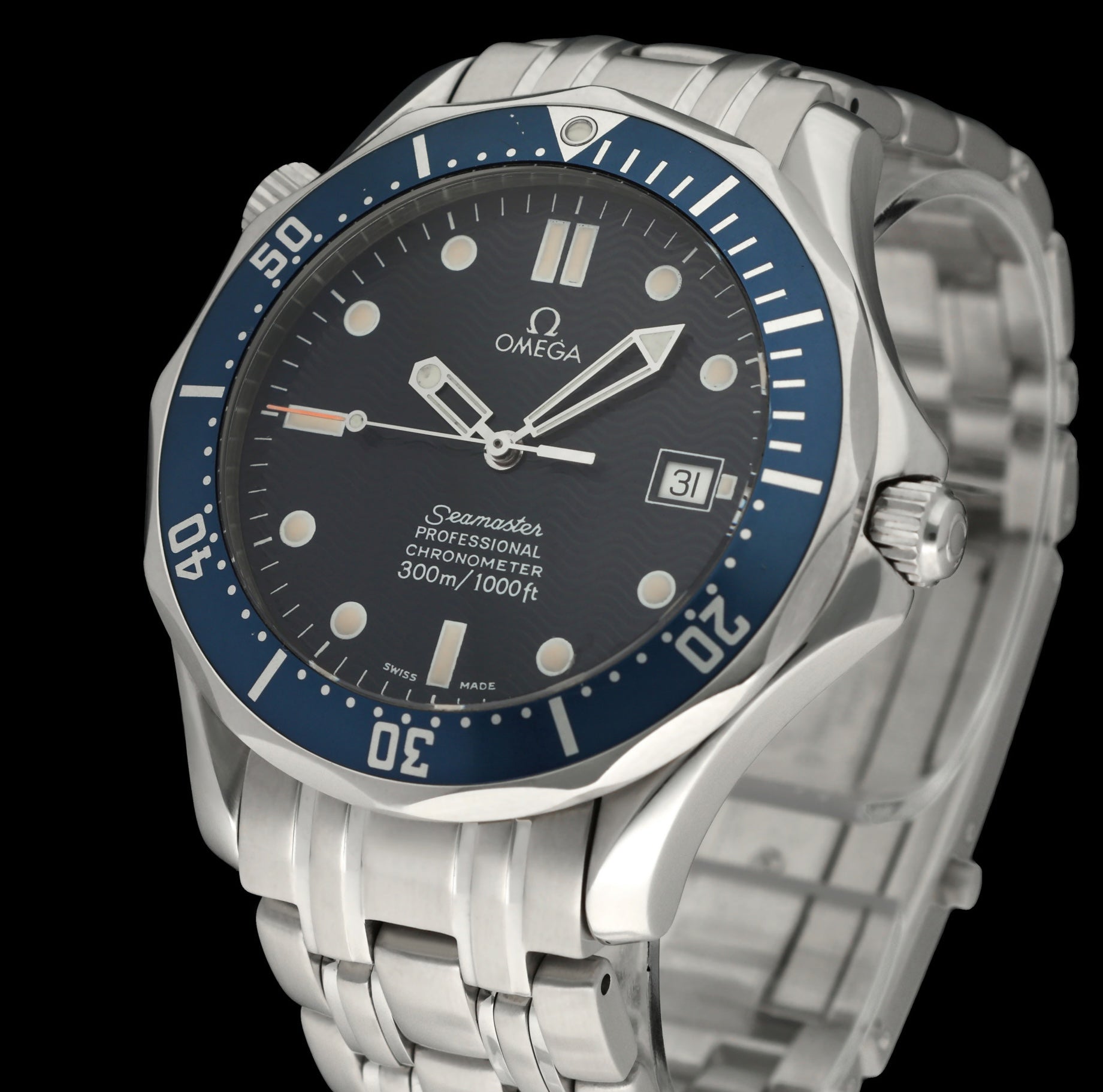 Omega Seamaster Diver 300 M 2531.80.00- 1993 - Omega horloge - Omega kopen - Omega heren horloge - Trophies Watches
