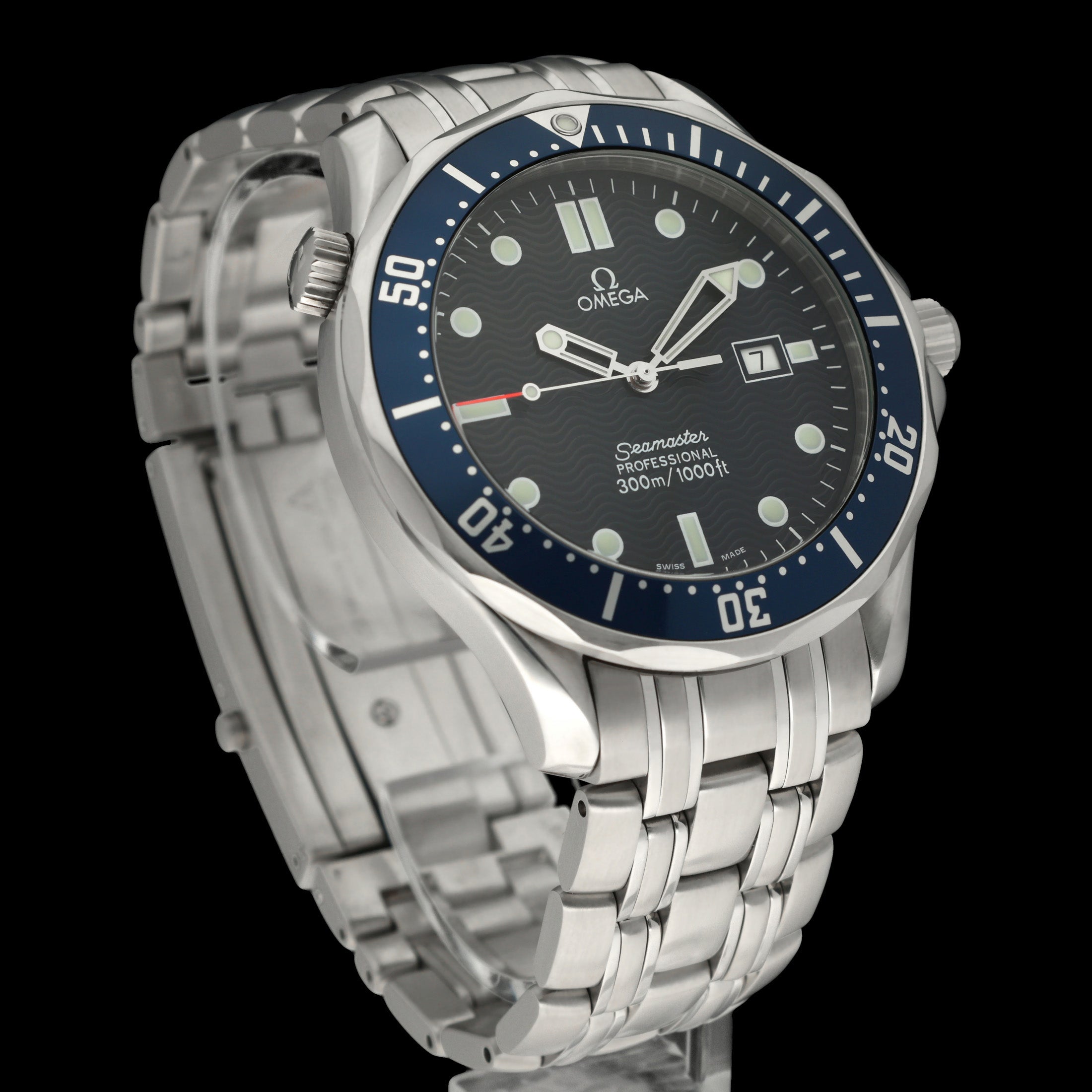 Omega Seamaster Diver 300 M 2541.80.00 - 1998 - Omega horloge - Omega kopen - Omega heren horloge - Trophies Watches