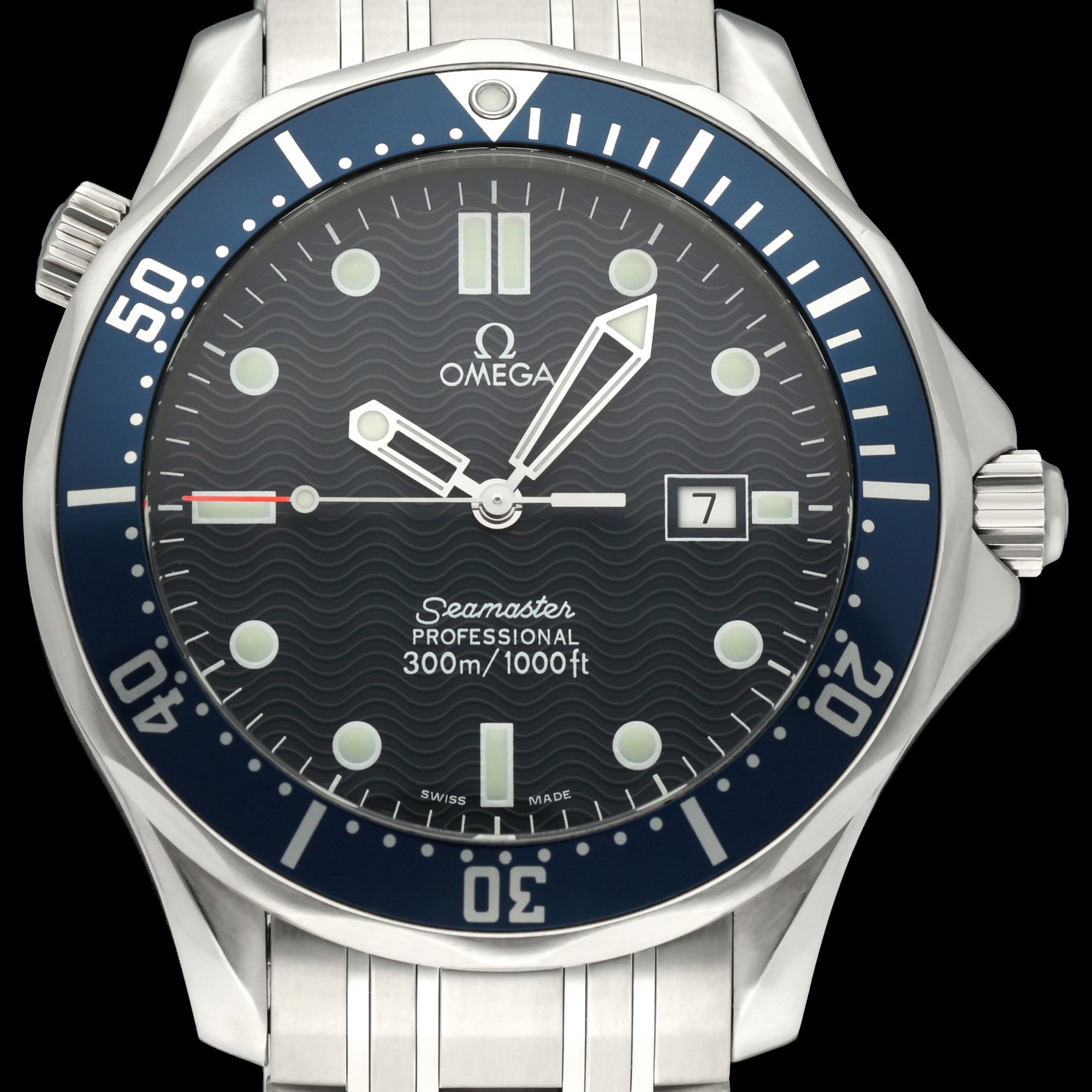Omega Seamaster Diver 300 M 2541.80.00 - 1998 - Omega horloge - Omega kopen - Omega heren horloge - Trophies Watches