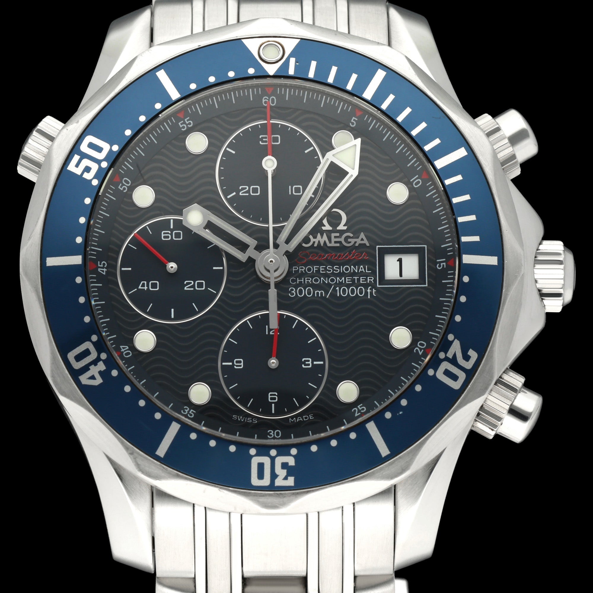 Omega Seamaster Diver 300 M 2225.80.00 - 2008 - Omega horloge - Omega kopen - Omega heren horloge - Trophies Watches