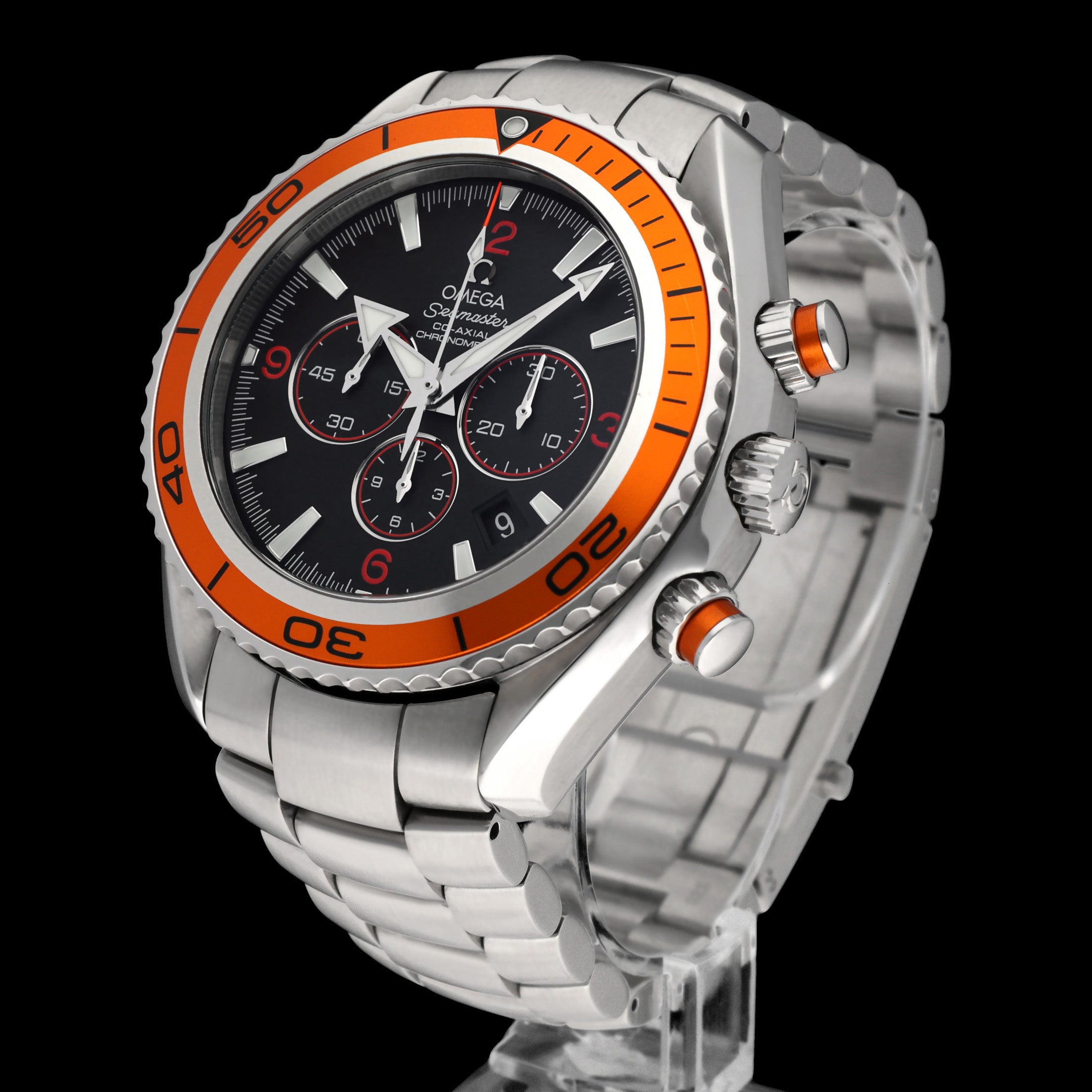 Omega Seamaster Planet Ocean Chronograph 2218.50.00 - 2006 - Omega horloge - Omega kopen - Omega heren horloge - Trophies Watches
