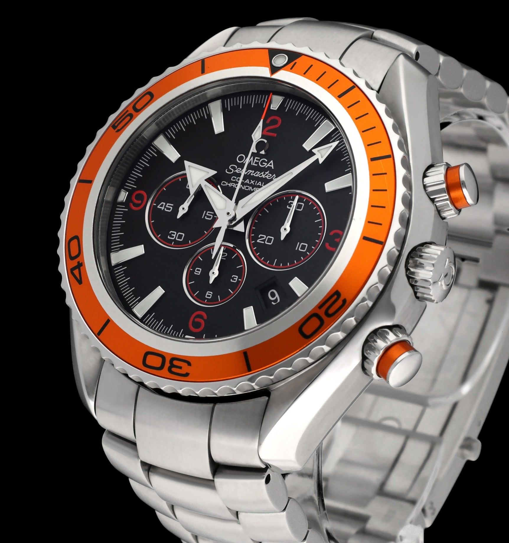 Omega Seamaster Planet Ocean Chronograph 2218.50.00 - 2006 - Omega horloge - Omega kopen - Omega heren horloge - Trophies Watches