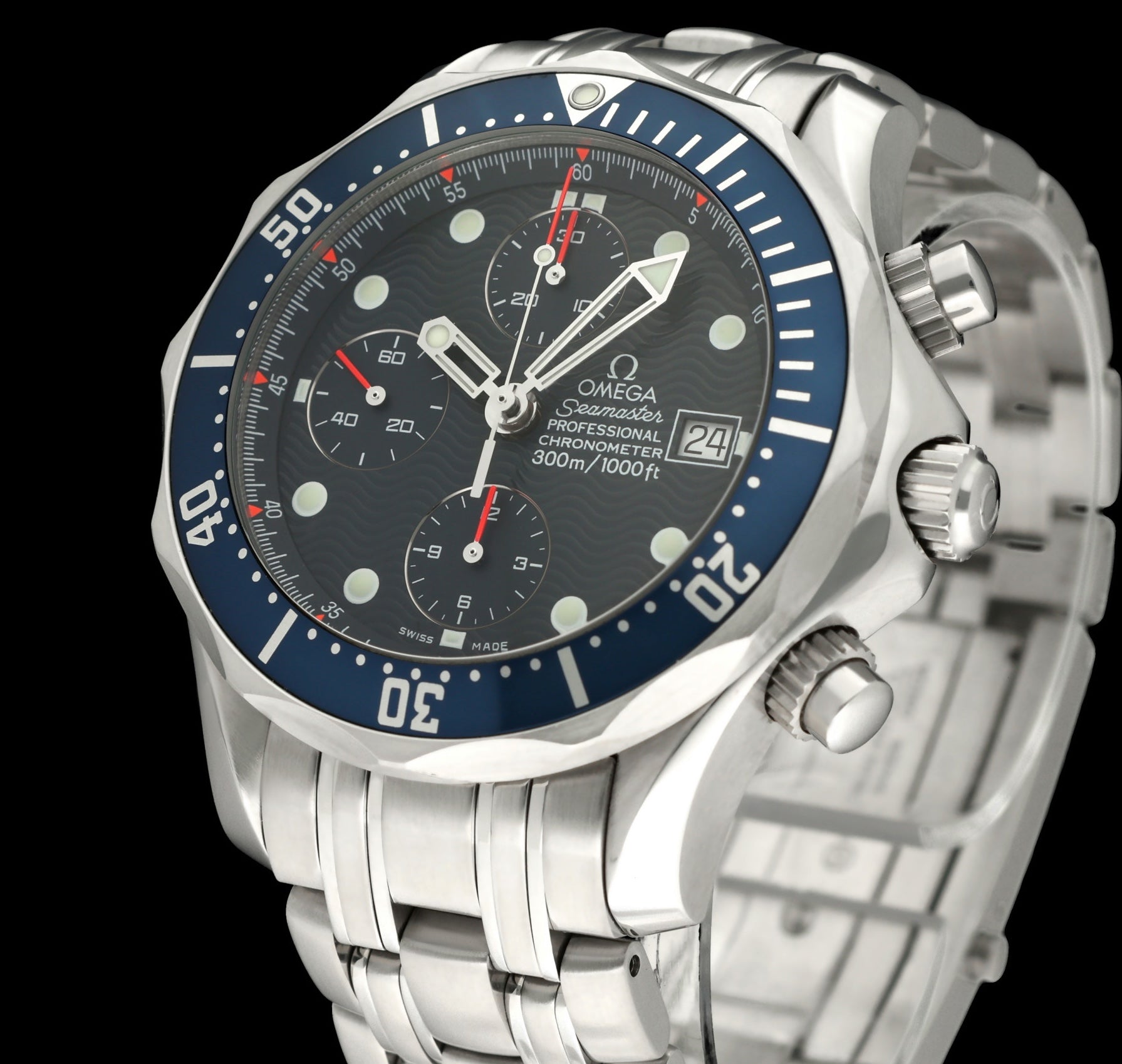 Omega Seamaster Diver 300 M 2599.80.00 - 1999 - Omega horloge - Omega kopen - Omega heren horloge - Trophies Watches