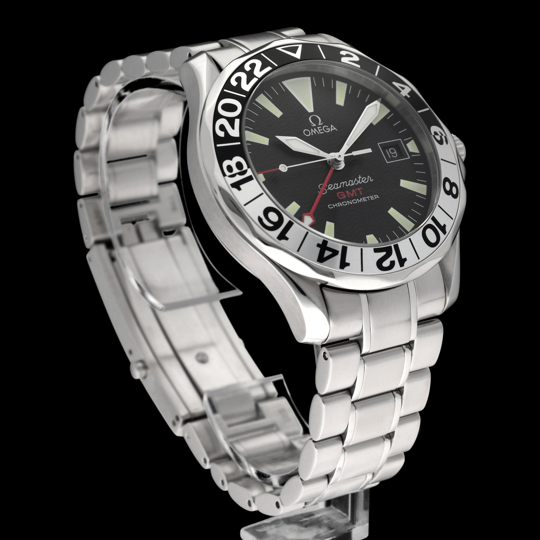 Omega Seamaster 2234.50 GMT 300M - 2001 - Omega horloge - Omega kopen - Omega heren horloge - Trophies Watches