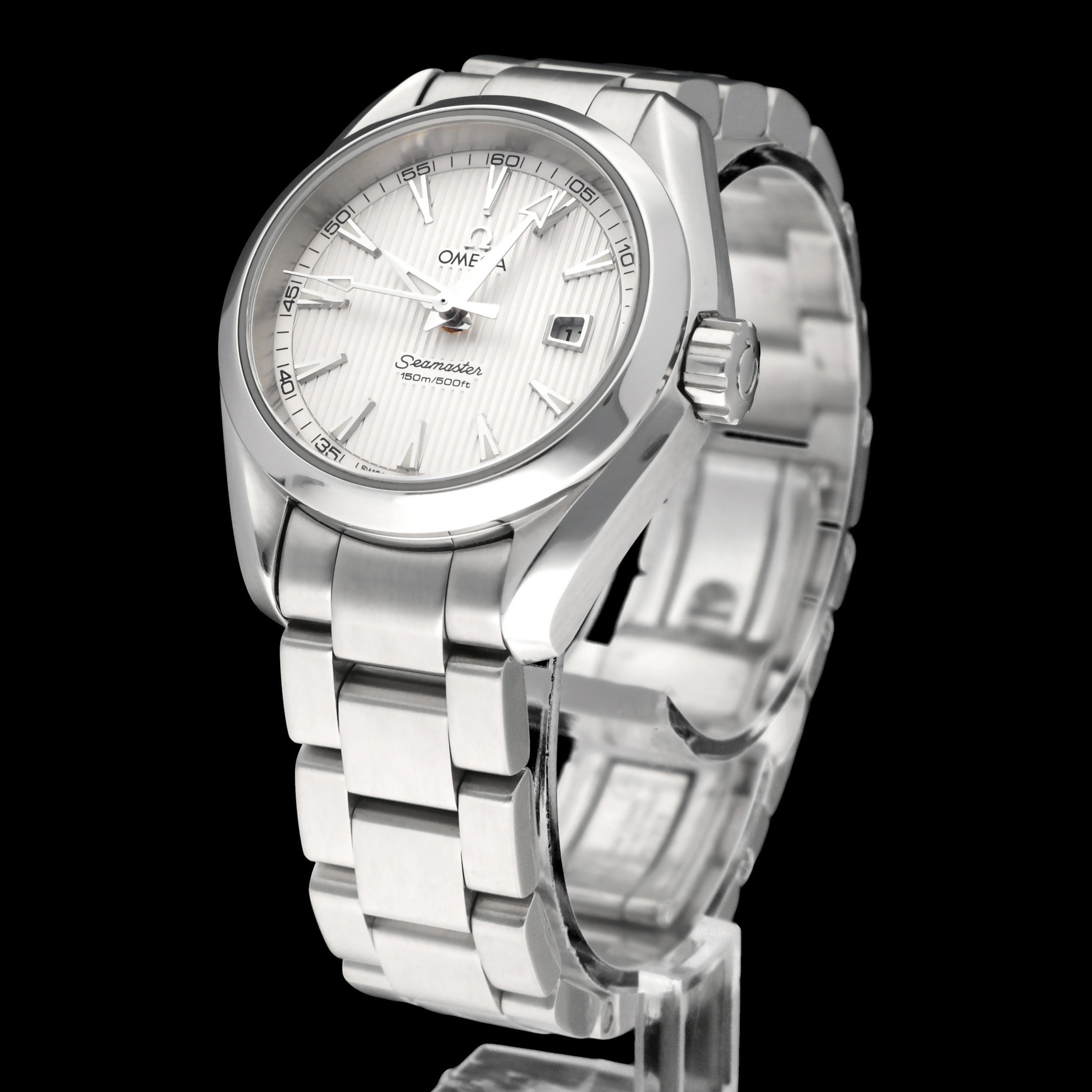 Omega Seamaster Aqua Terra 231.10.30.61.02.001 - 2010 - Omega horloge - Omega kopen - Omega dames horloge - Trophies Watches