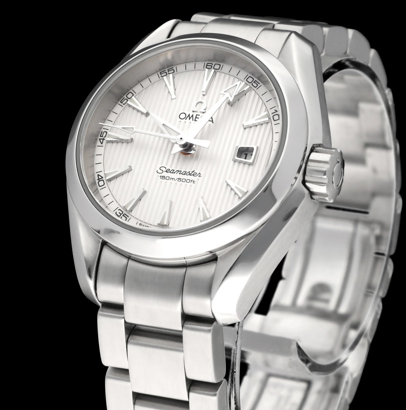 Omega Seamaster Aqua Terra 231.10.30.61.02.001 - 2010 - Omega horloge - Omega kopen - Omega dames horloge - Trophies Watches